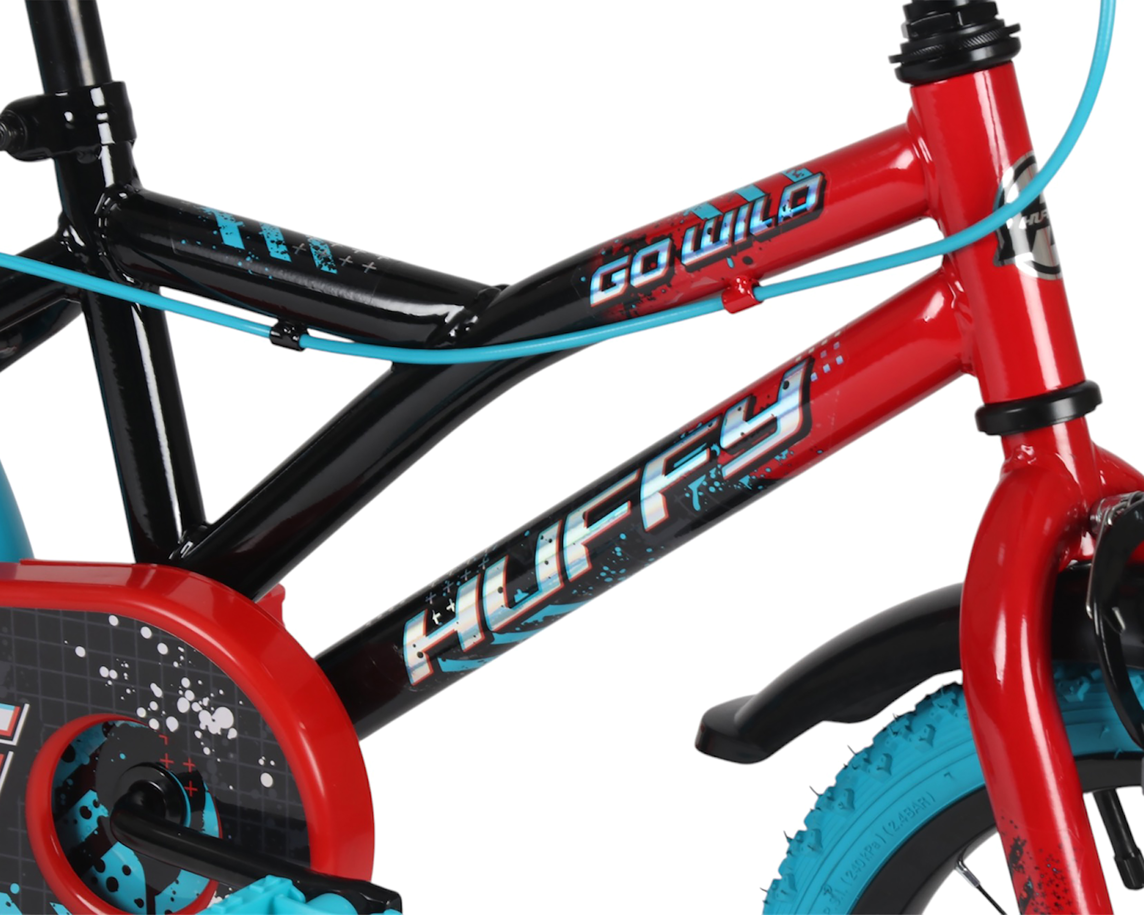 Foto 4 pulgar | Foto 3 | Bicicleta Infantil Huffy Go Wild Rodada 16 Roja