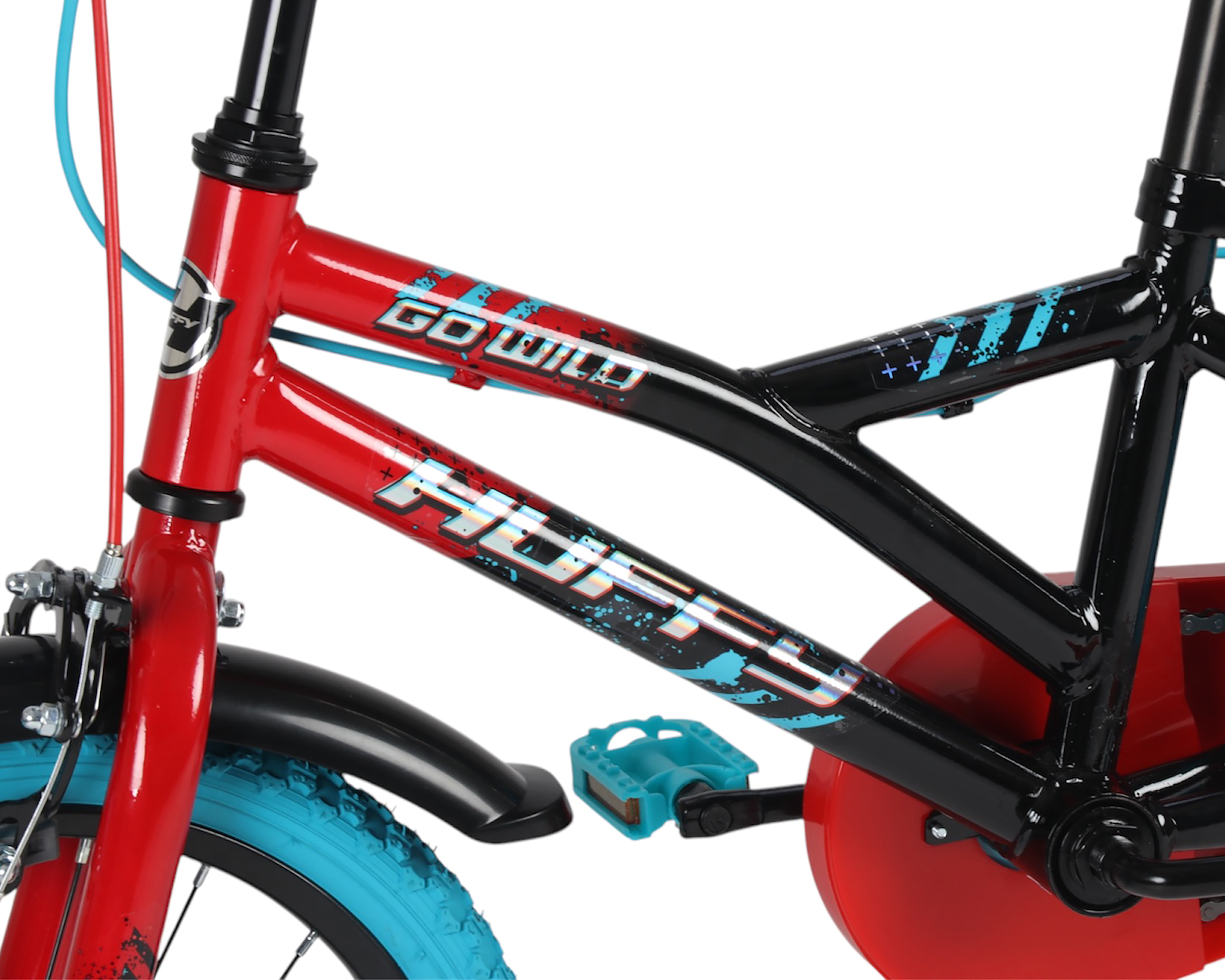 Foto 4 | Foto 4 | Bicicleta Infantil Huffy Go Wild Rodada 16 Roja