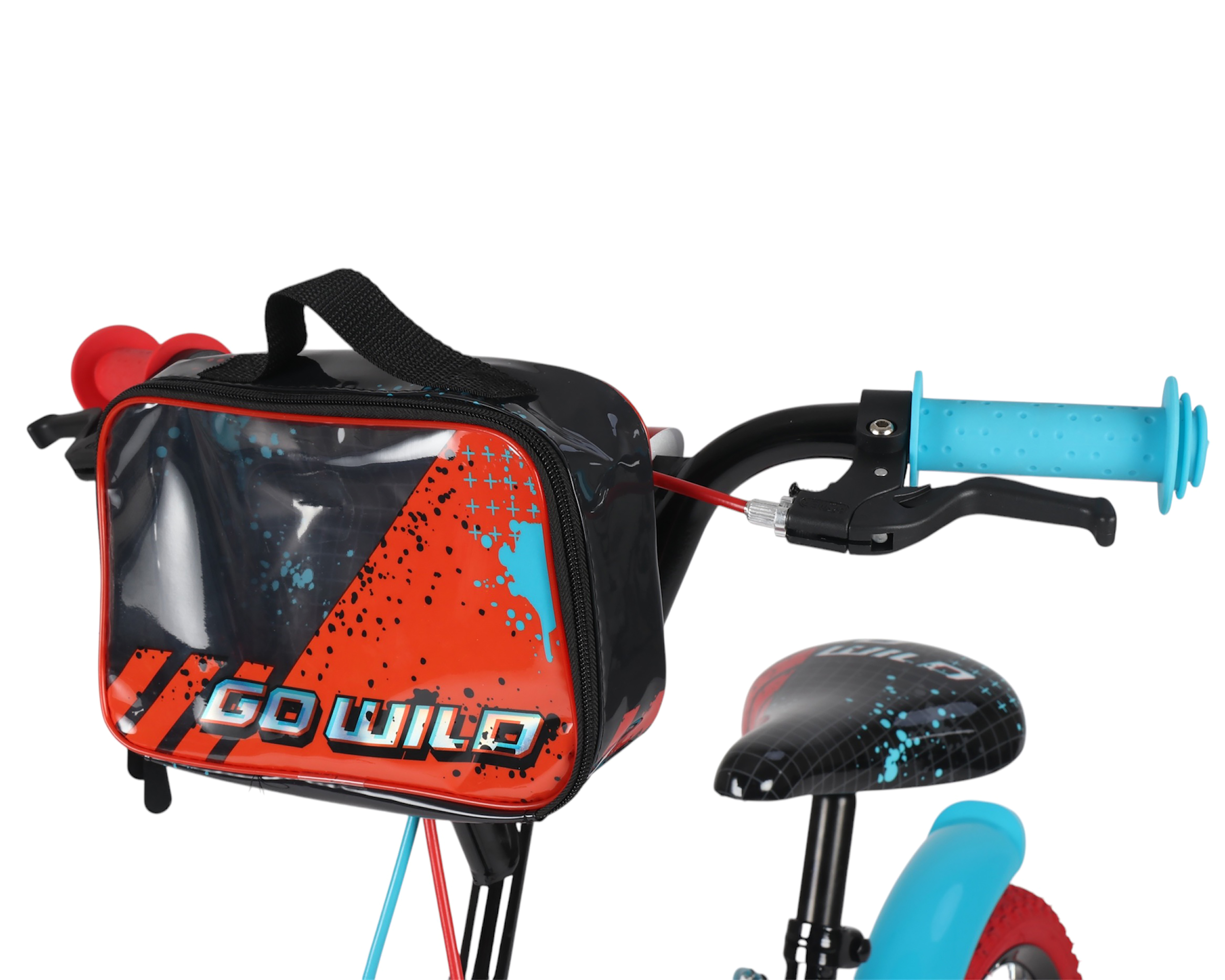 Foto 5 | Foto 5 | Bicicleta Infantil Huffy Go Wild Rodada 16 Roja