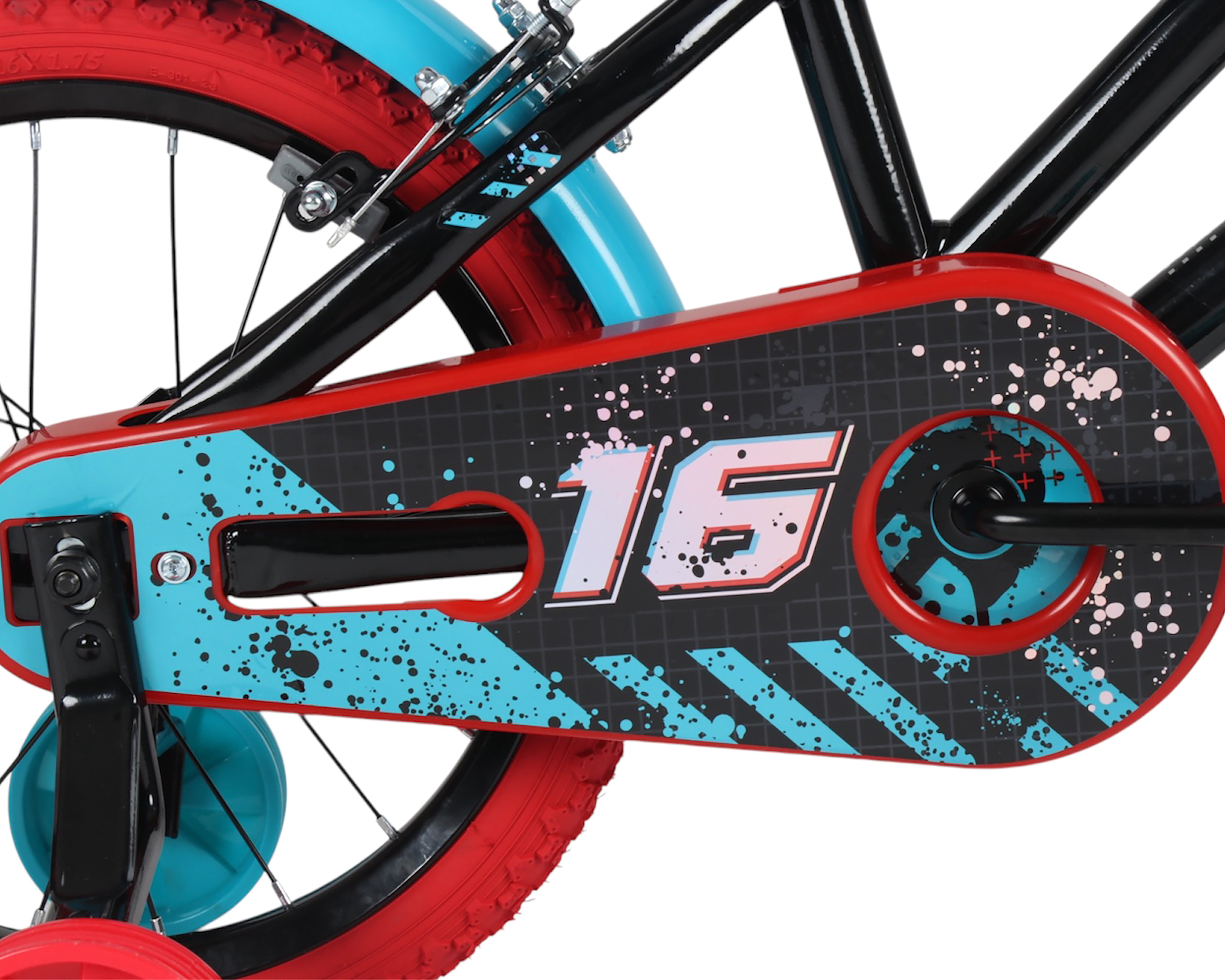 Foto 6 | Foto 6 | Bicicleta Infantil Huffy Go Wild Rodada 16 Roja