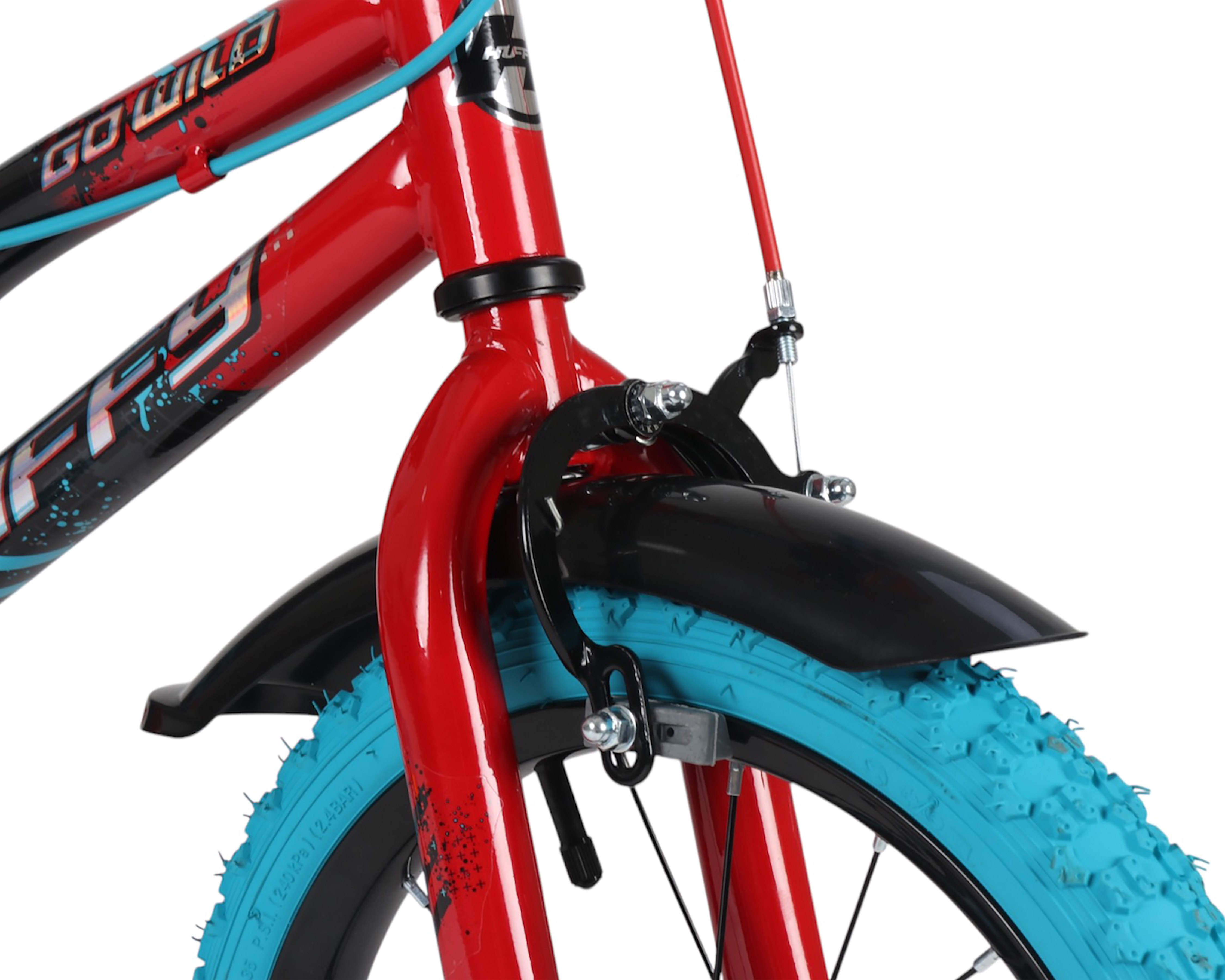 Foto 7 | Foto 7 | Bicicleta Infantil Huffy Go Wild Rodada 16 Roja