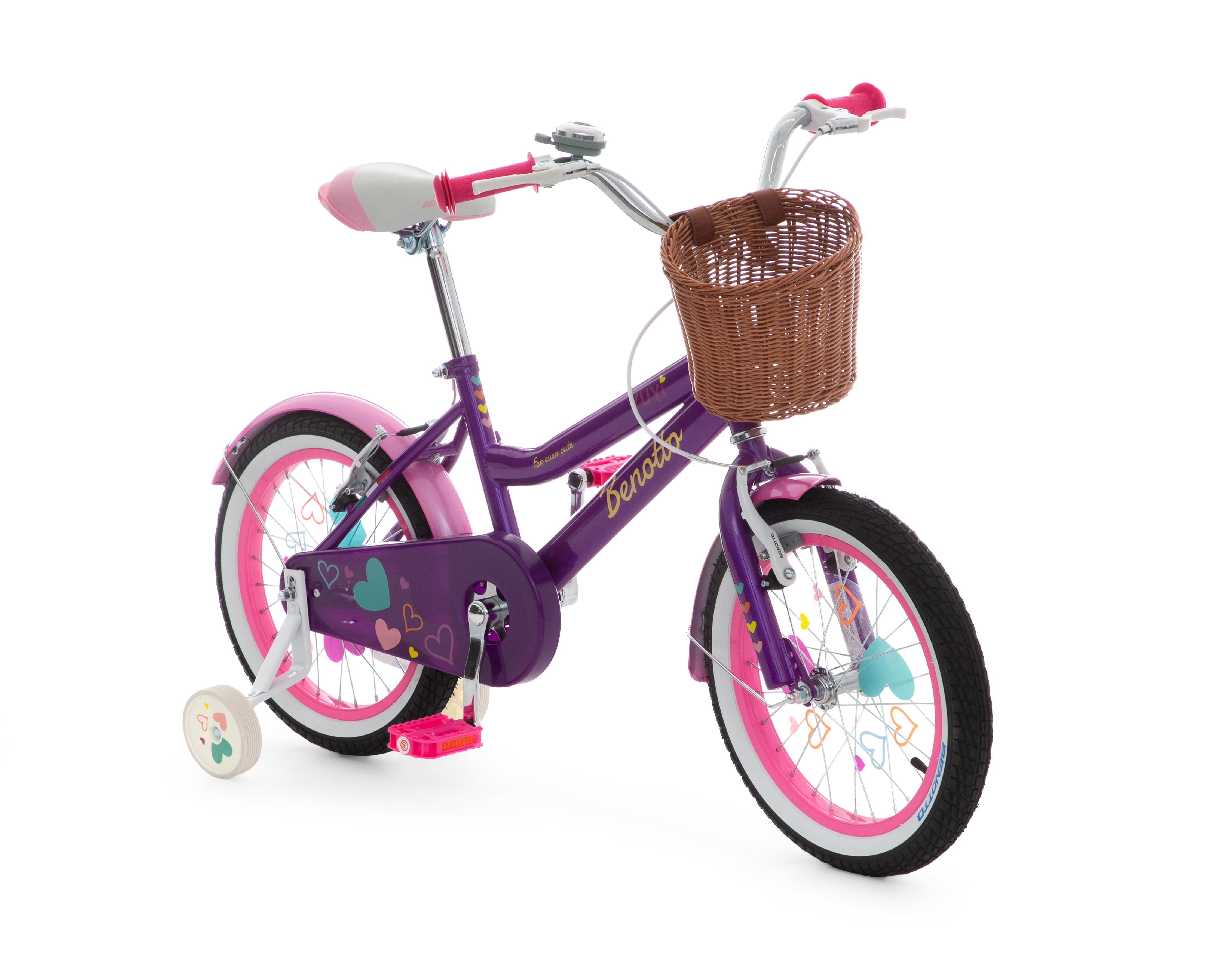 Bicicleta Infantil Benotto Yuyi 16 Morada