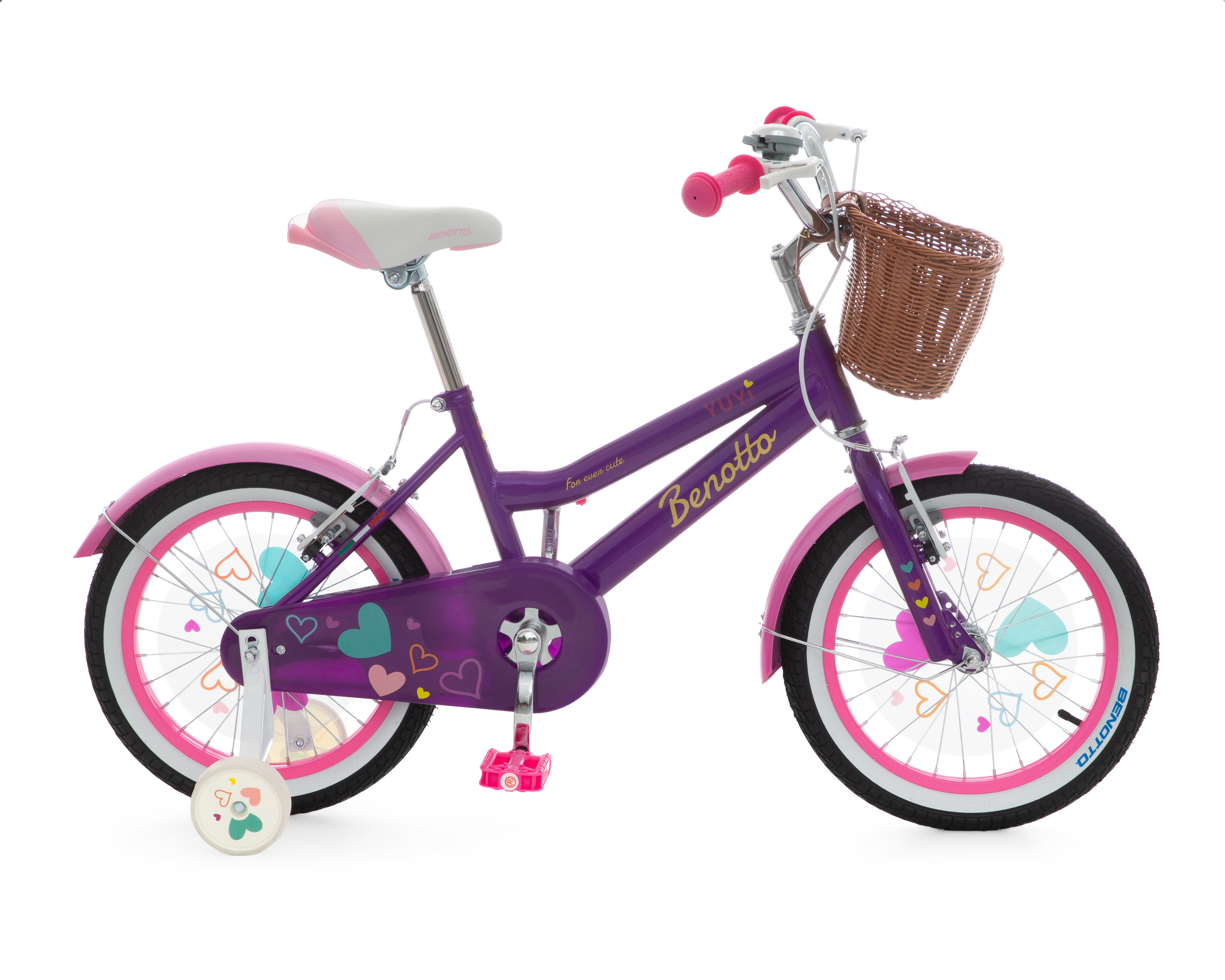 Foto 3 pulgar | Foto 2 | Bicicleta Infantil Benotto Yuyi 16 Morada