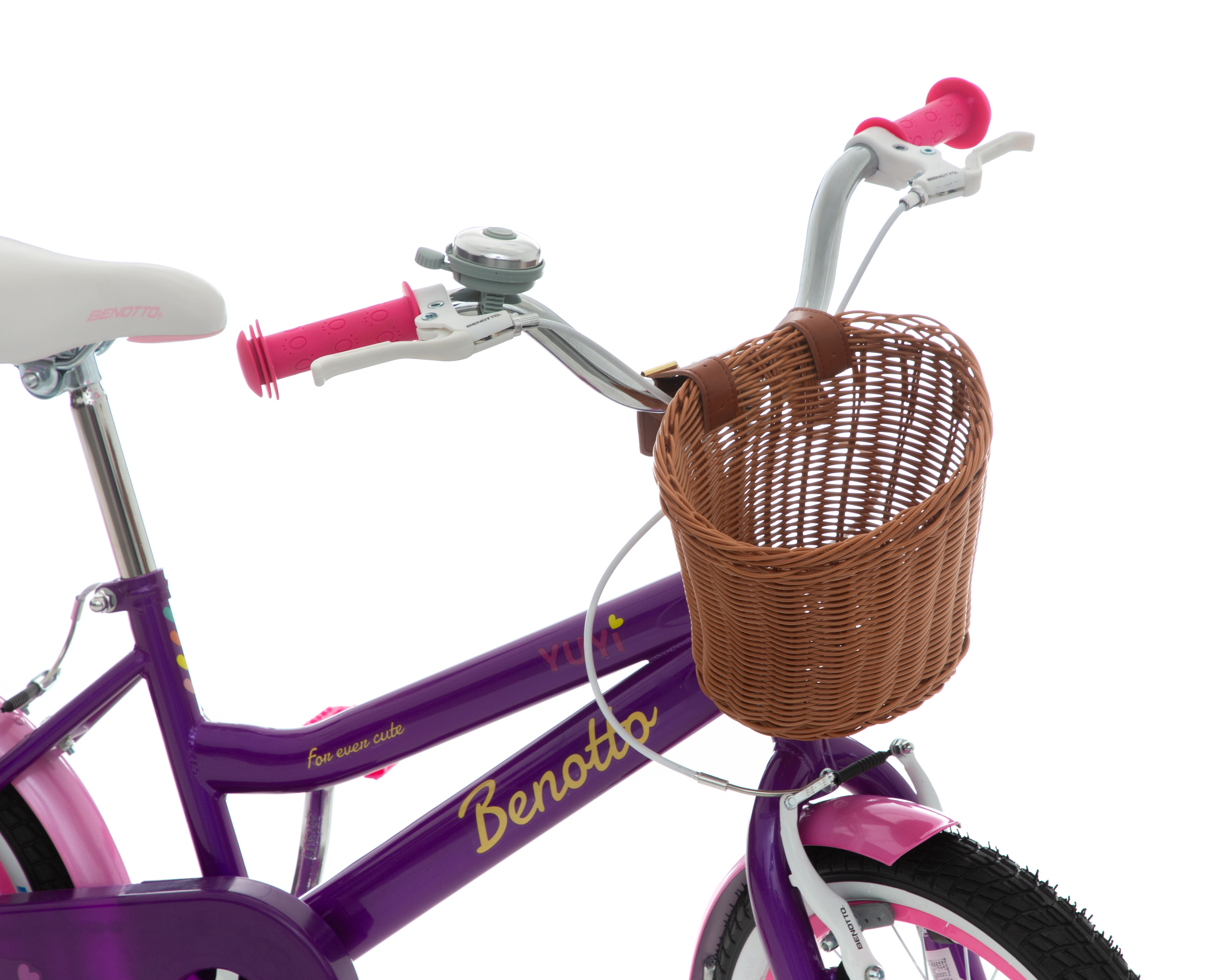 Foto 4 pulgar | Foto 3 | Bicicleta Infantil Benotto Yuyi 16 Morada