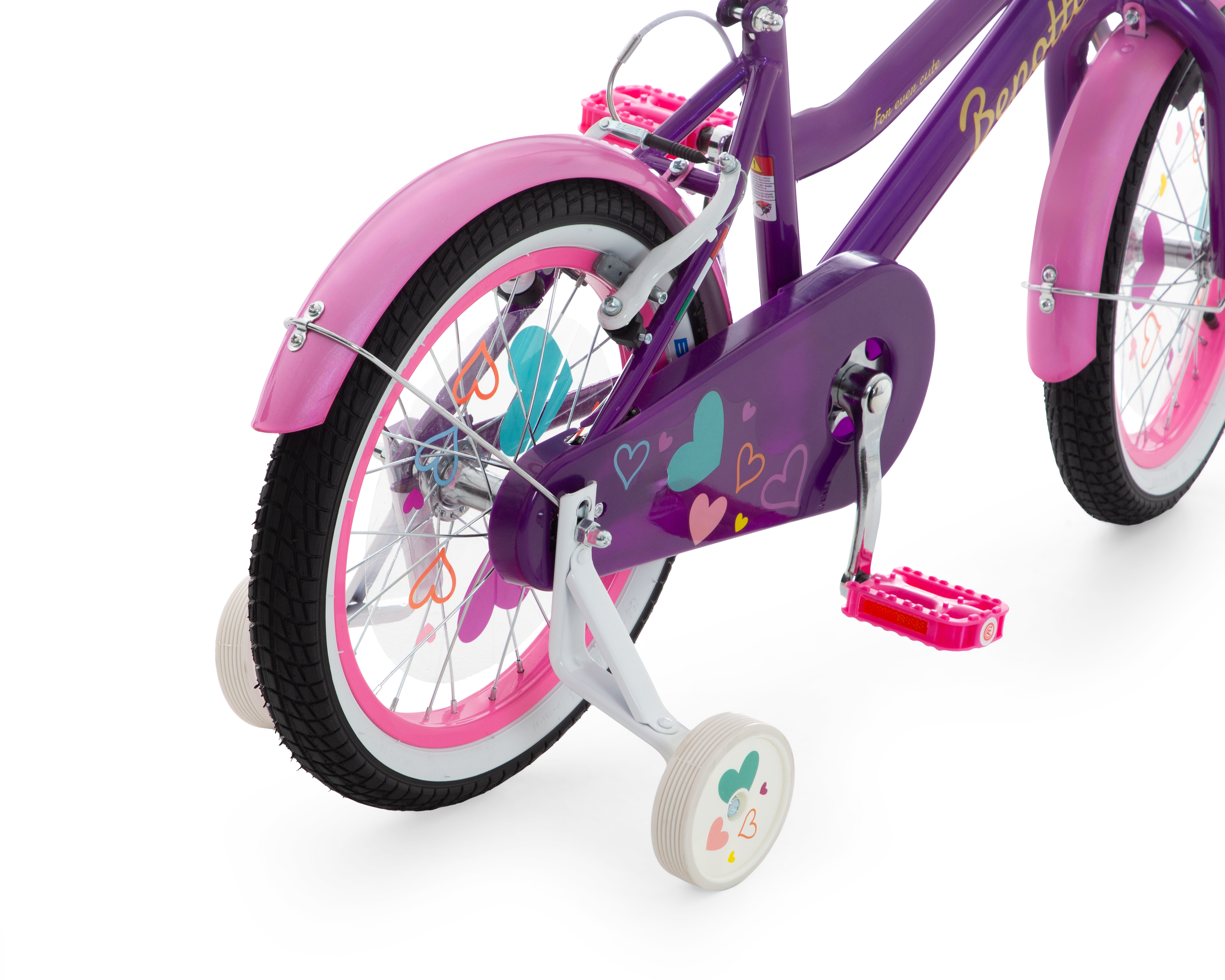 Foto 5 pulgar | Foto 4 | Bicicleta Infantil Benotto Yuyi 16 Morada