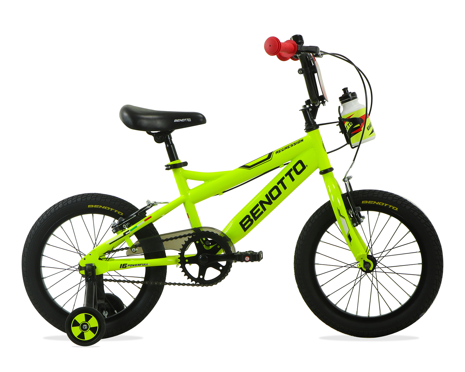 Foto 3 pulgar | Foto 2 | Bicicleta Infantil Benotto Regression Rodada 16 Negra