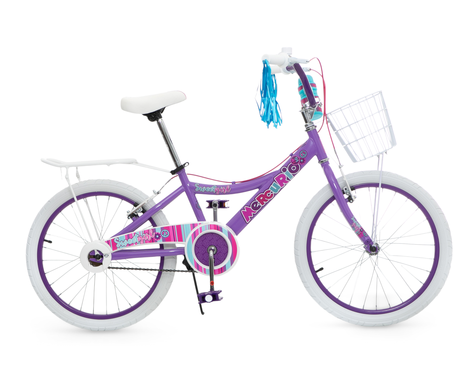 Foto 2 | Foto 2 | Bicicleta Infantil Mercurio Sweetgirl Rodada 20 Lila