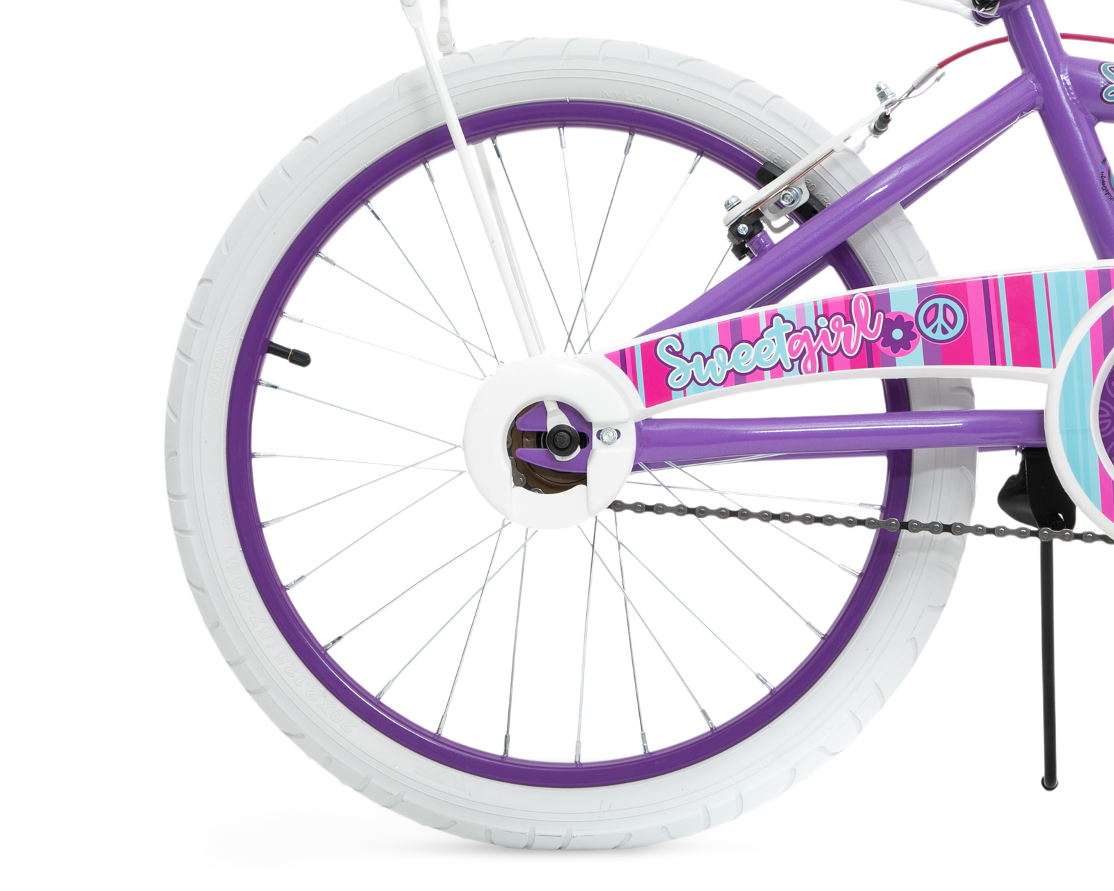 Foto 6 pulgar | Foto 5 | Bicicleta Infantil Mercurio Sweetgirl Rodada 20 Lila