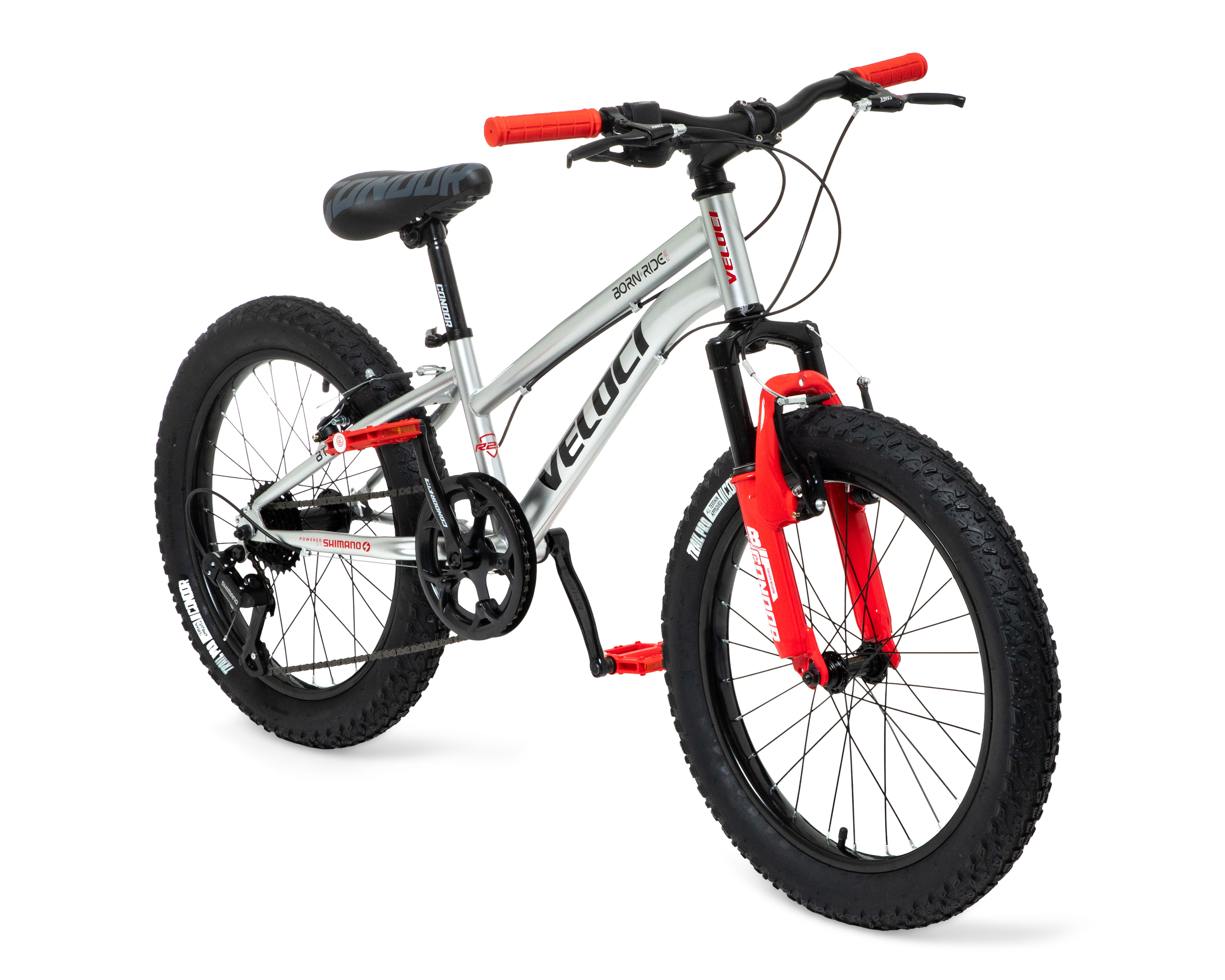 Foto 1 | Foto 1 | Bicicleta Urbana Veloci Born to Ride Rodada 20 Plateada