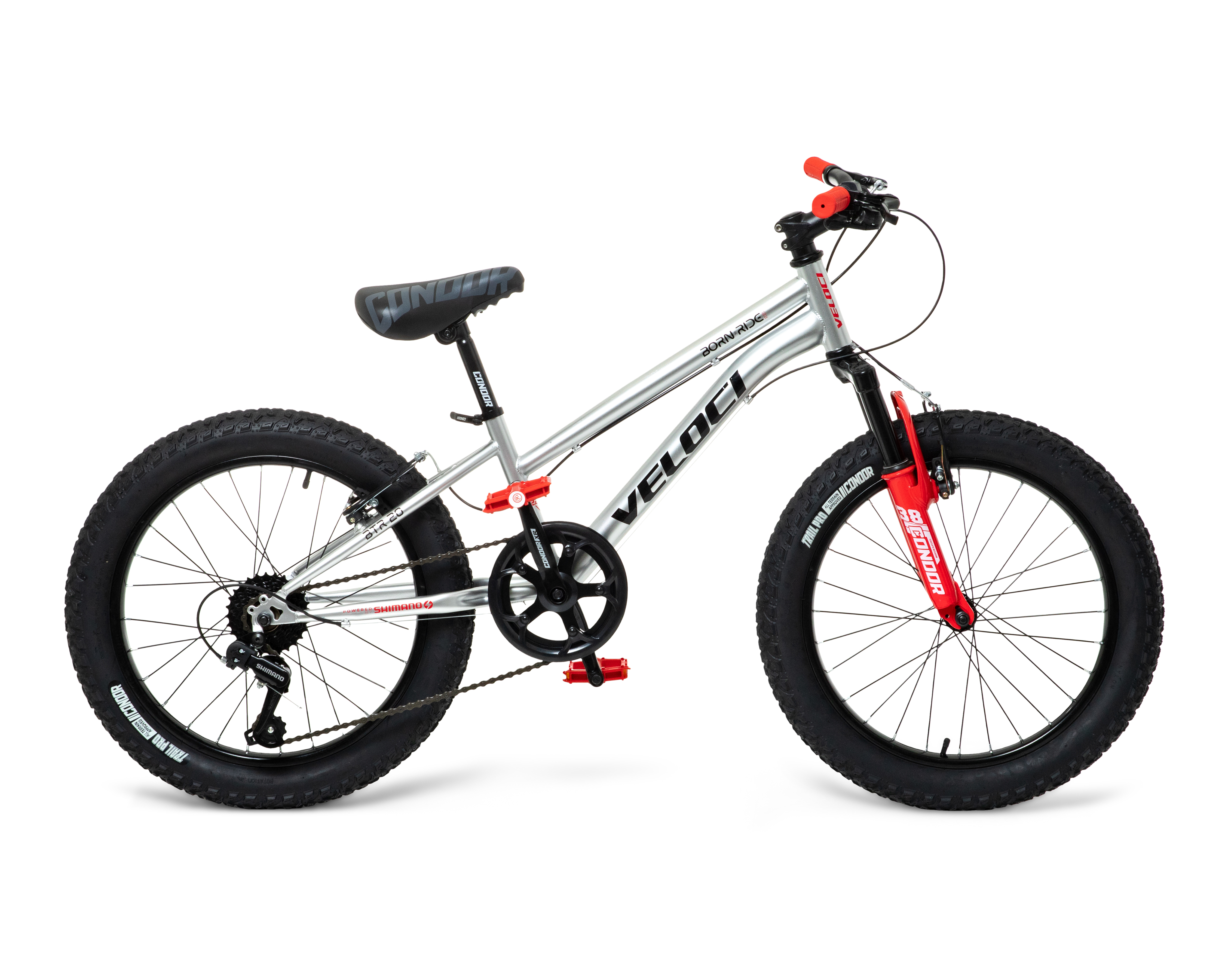 Foto 3 pulgar | Foto 2 | Bicicleta Urbana Veloci Born to Ride Rodada 20 Plateada