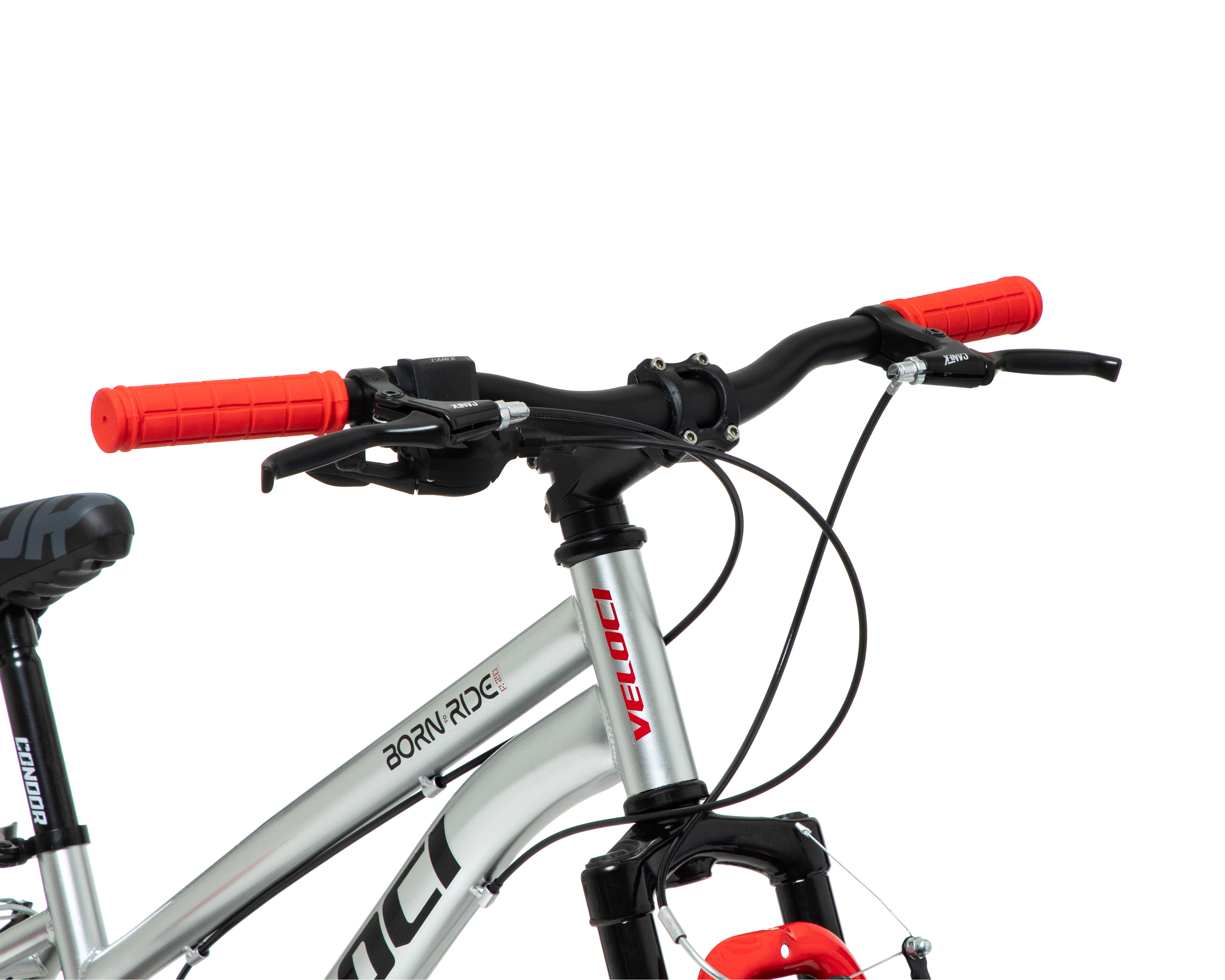 Foto 4 pulgar | Foto 3 | Bicicleta Urbana Veloci Born to Ride Rodada 20 Plateada