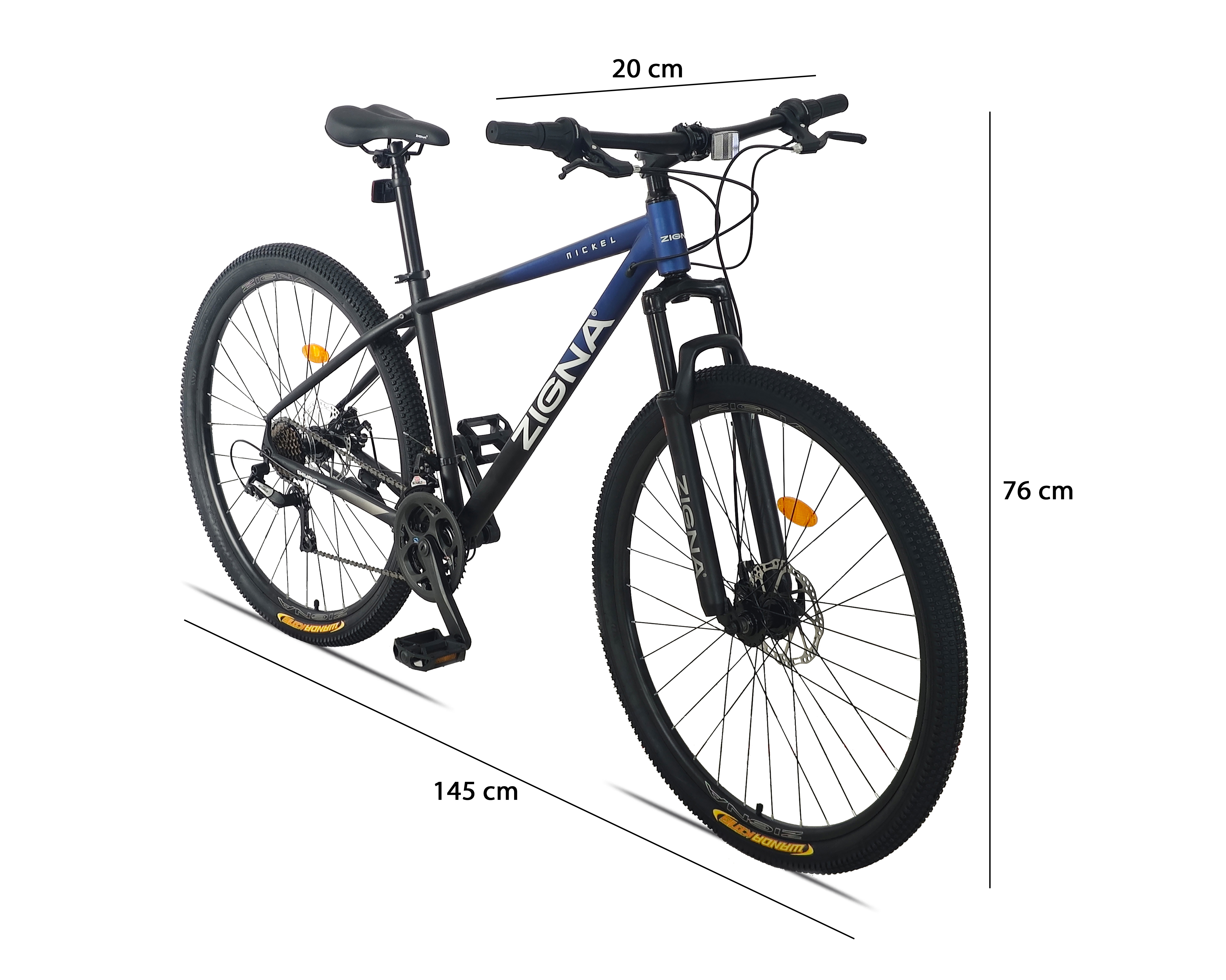 Foto 7 | Foto 7 | Bicicleta de Montaña Zigna Nickel Rodada 29 Azul