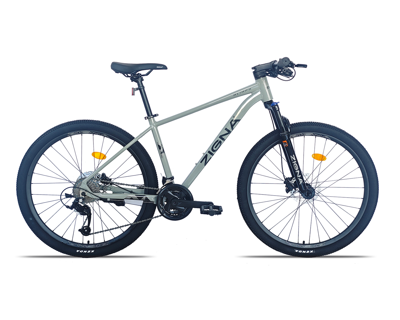 Foto 3 pulgar | Foto 2 | Bicicleta de Montaña Zigna Olimpo Rodada 27.5 Gris