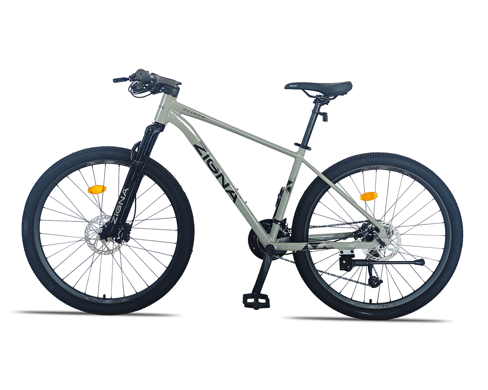 Foto 4 pulgar | Foto 3 | Bicicleta de Montaña Zigna Olimpo Rodada 27.5 Gris