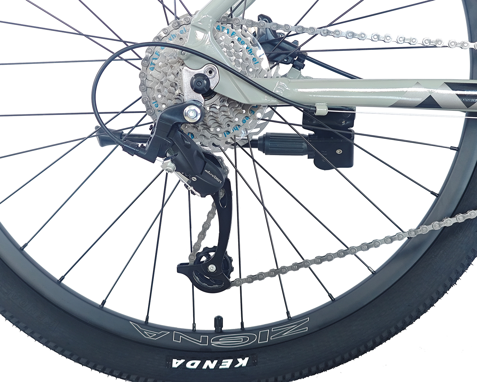 Foto 7 pulgar | Foto 6 | Bicicleta de Montaña Zigna Olimpo Rodada 27.5 Gris