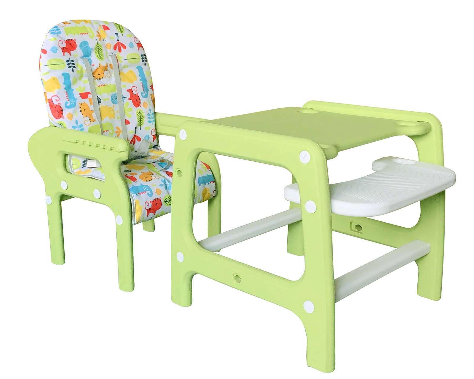 Foto 5 | Foto 5 | Silla Alta D Bebé Eat & Play Verde