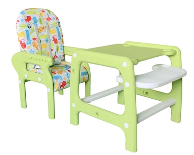 Foto 5 | Foto 5 | Silla Alta D Bebé Eat & Play Verde