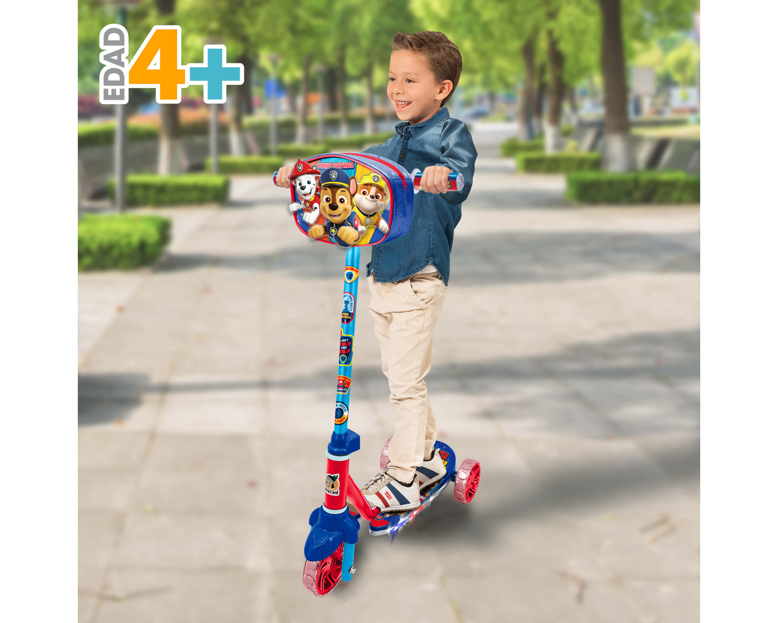 Foto 2 | Foto 2 | Scooter para Niño Apache Paw Patrol con Luces