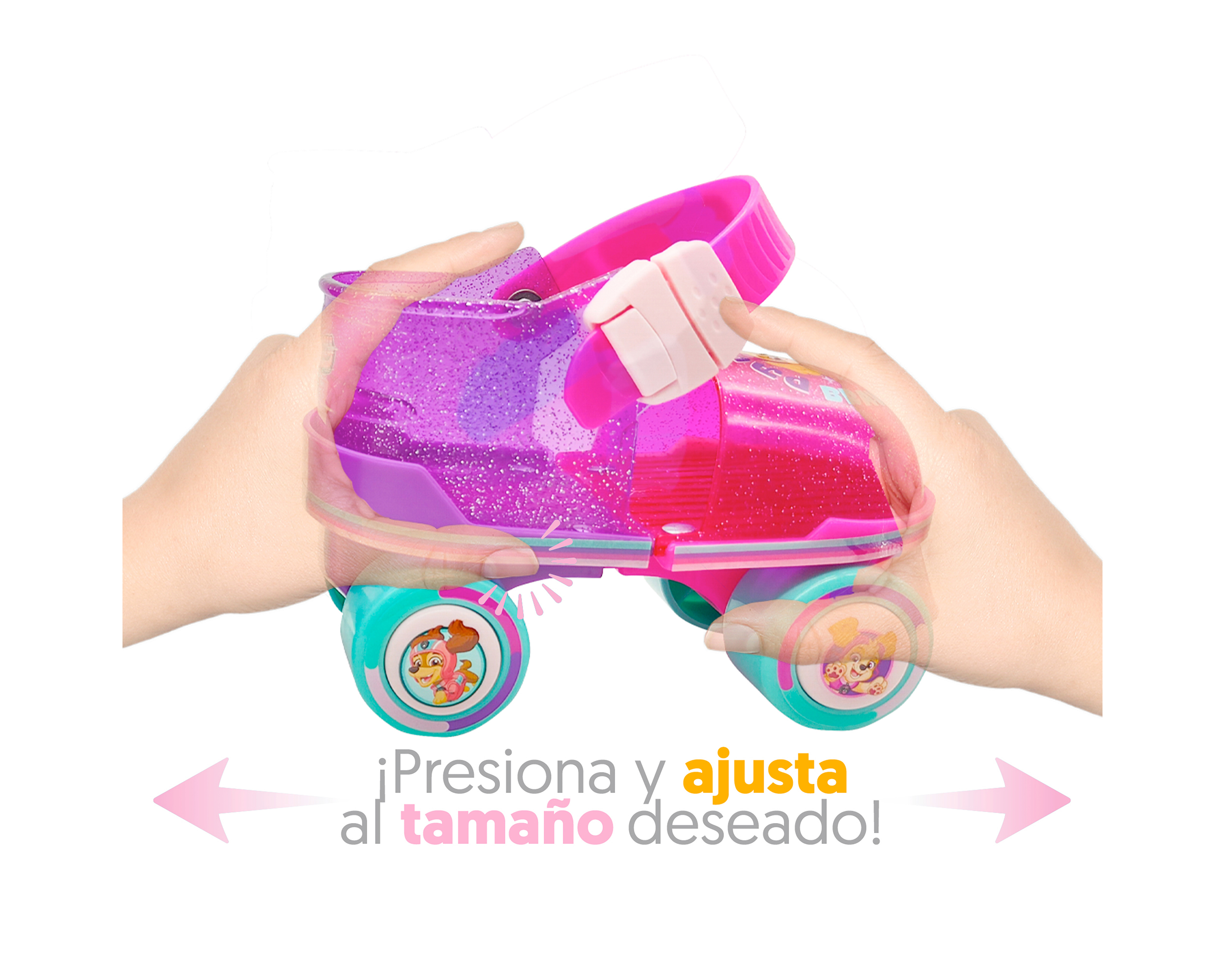 Foto 4 pulgar | Foto 3 | Patines Apache Paw Patrol Girl con Casco y Accesorios
