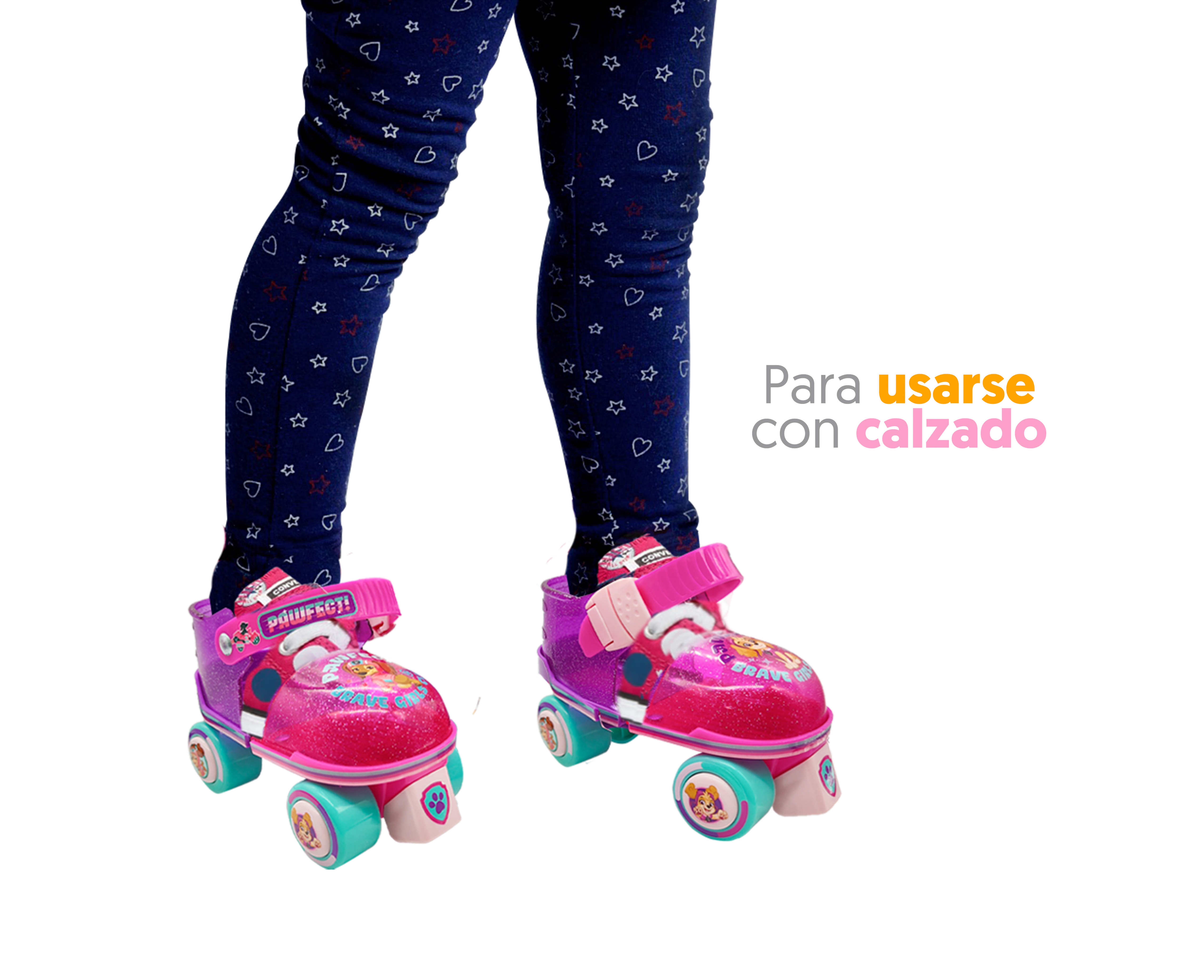 Foto 4 | Foto 4 | Patines Apache Paw Patrol Girl con Casco y Accesorios