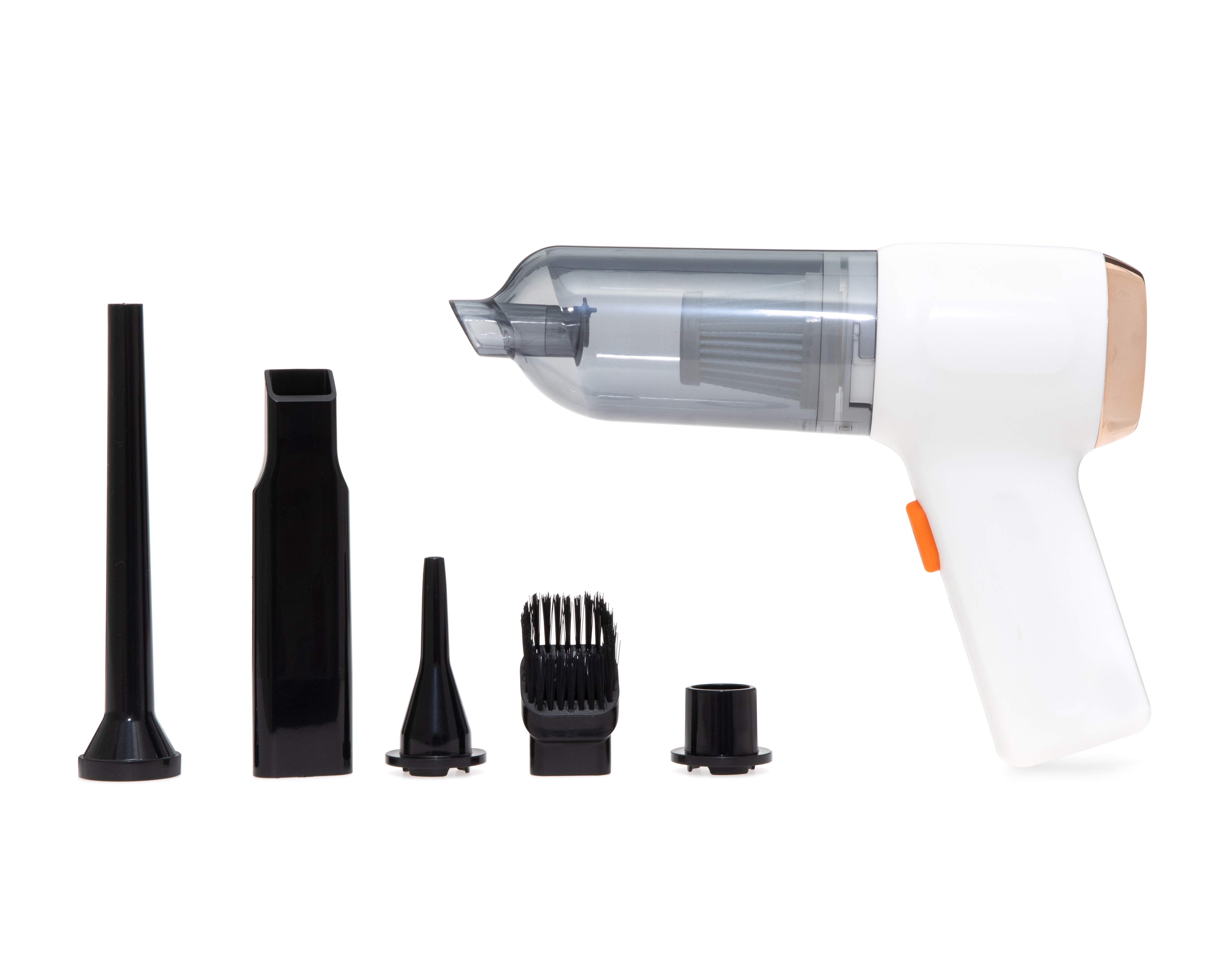 Aspiradora para Auto Inalámbrica Aspix ASAI-1 Gold Breeze 6 Piezas