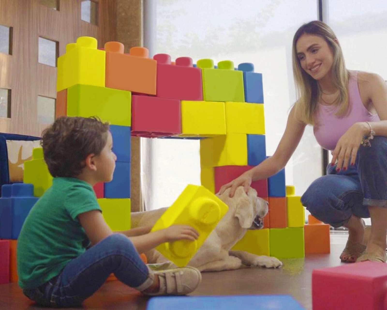 Foto 5 | Foto 5 | Bloques Jumbo de Construcción de Hule Espuma 40 Piezas Ibrick