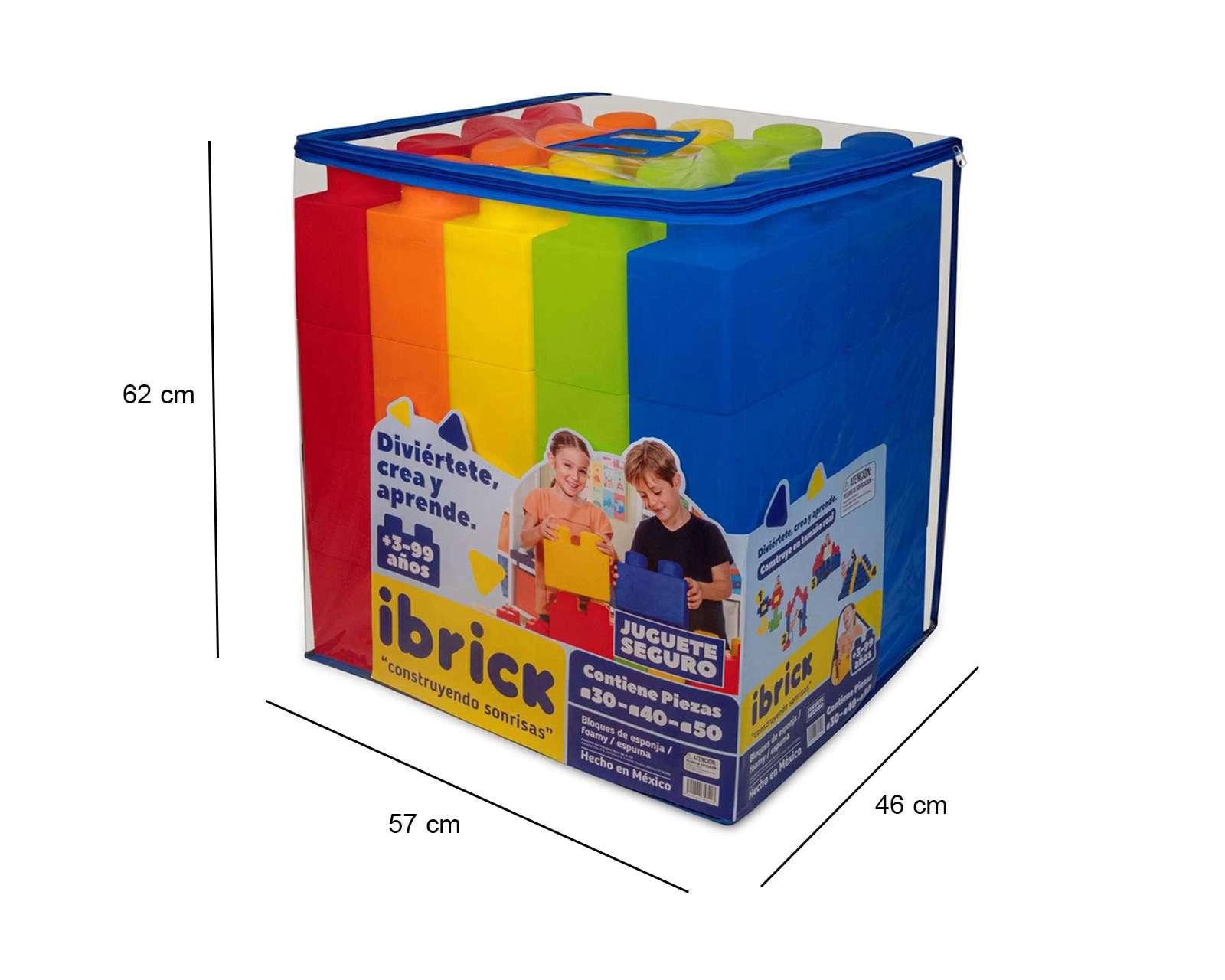 Foto 9 pulgar | Foto 8 | Bloques Jumbo de Construcción de Hule Espuma 40 Piezas Ibrick