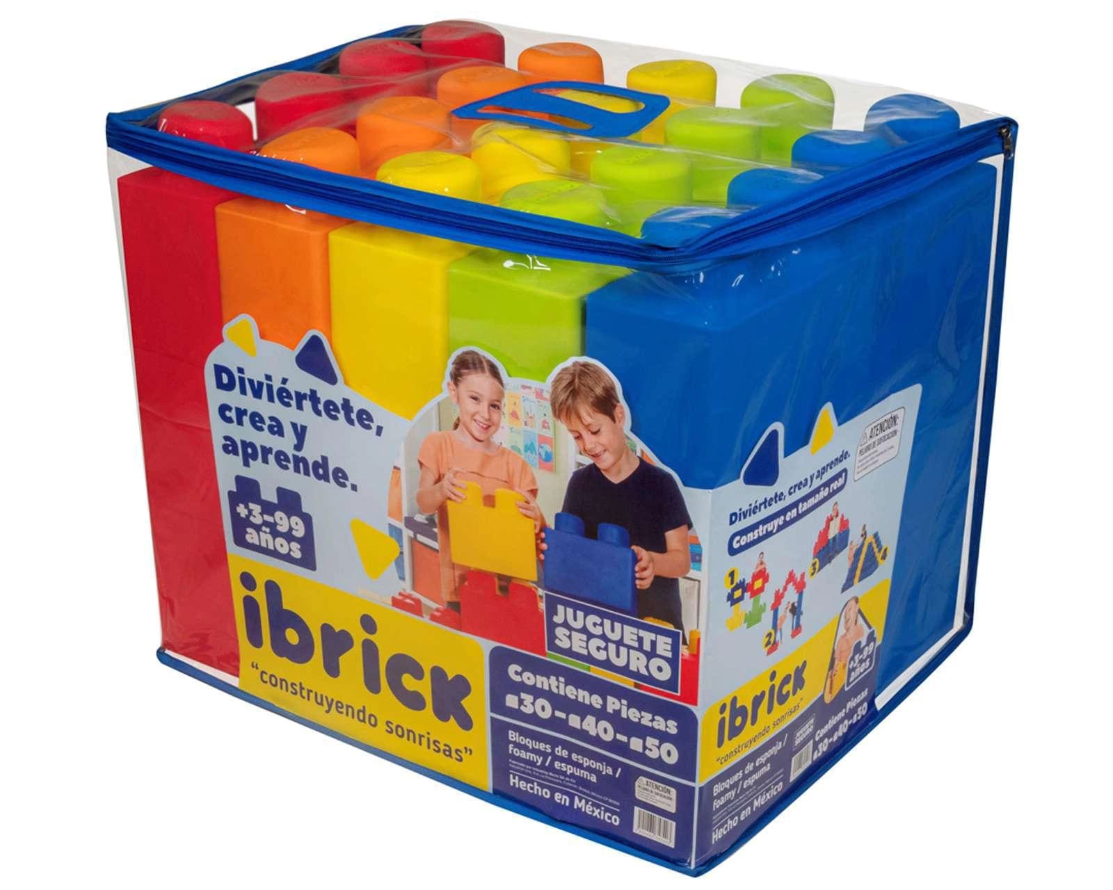 Foto 3 | Foto 3 | Bloques Jumbo de Construcción de Hule Espuma 30 Piezas Ibrick