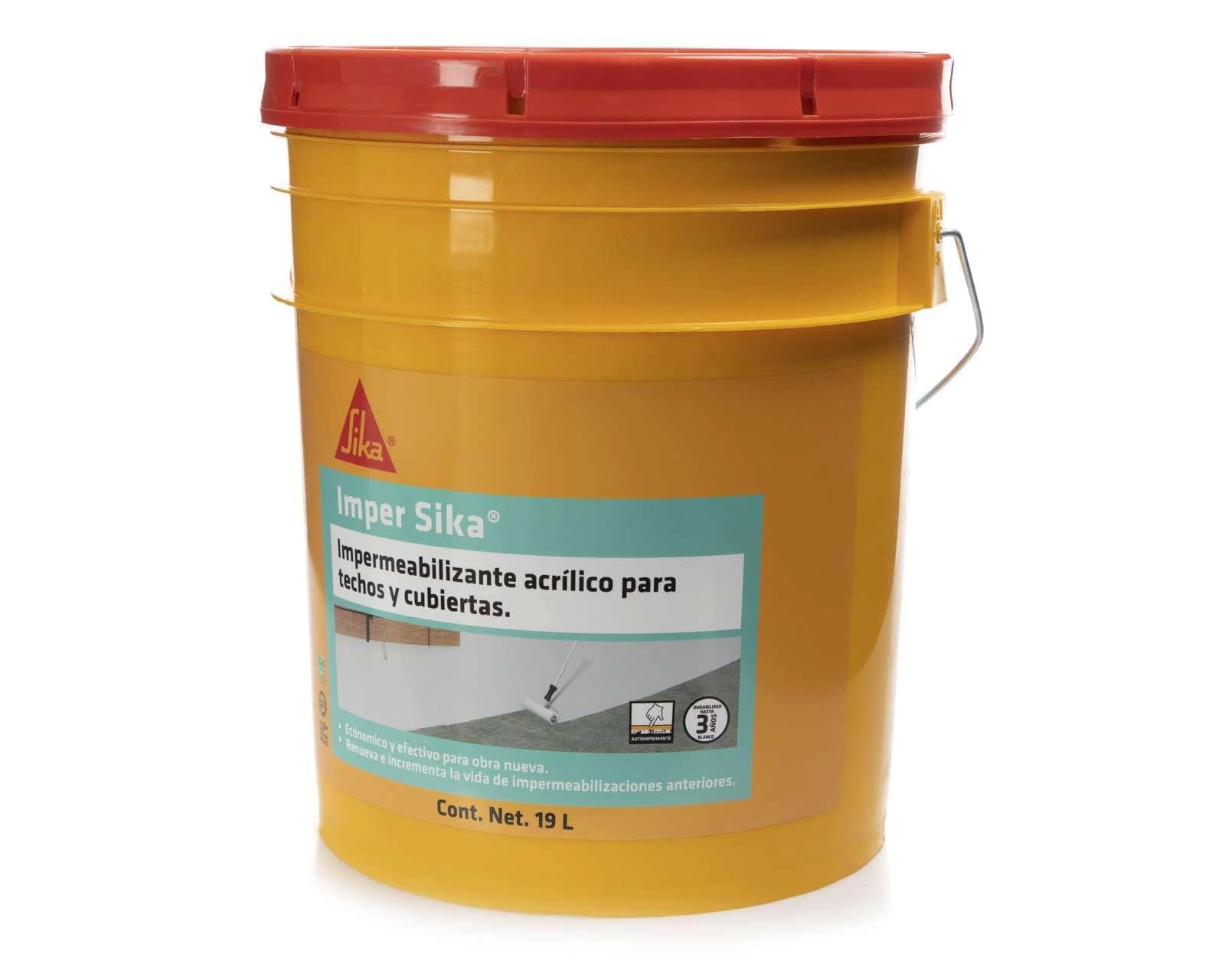 Foto 2 | Foto 2 | Impermeabilizante Acrílico Sika Blanco 18 Litros