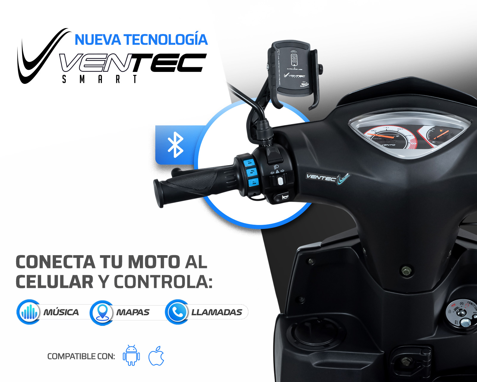 Foto 4 pulgar | Foto 3 | Motocicleta Vento Atom 2.0 170 cc 2025
