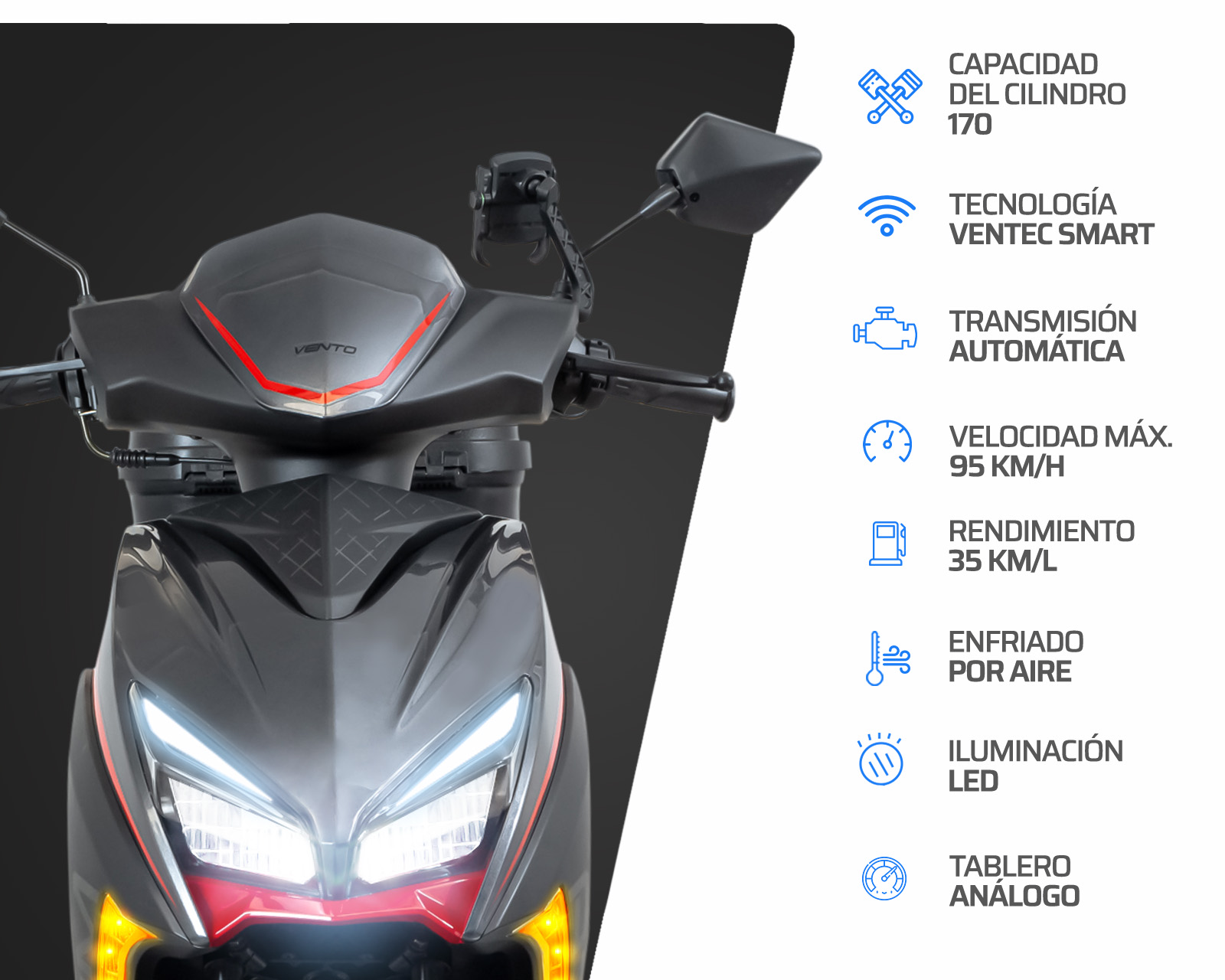 Foto 5 | Foto 5 | Motocicleta Vento Atom 2.0 170 cc 2025