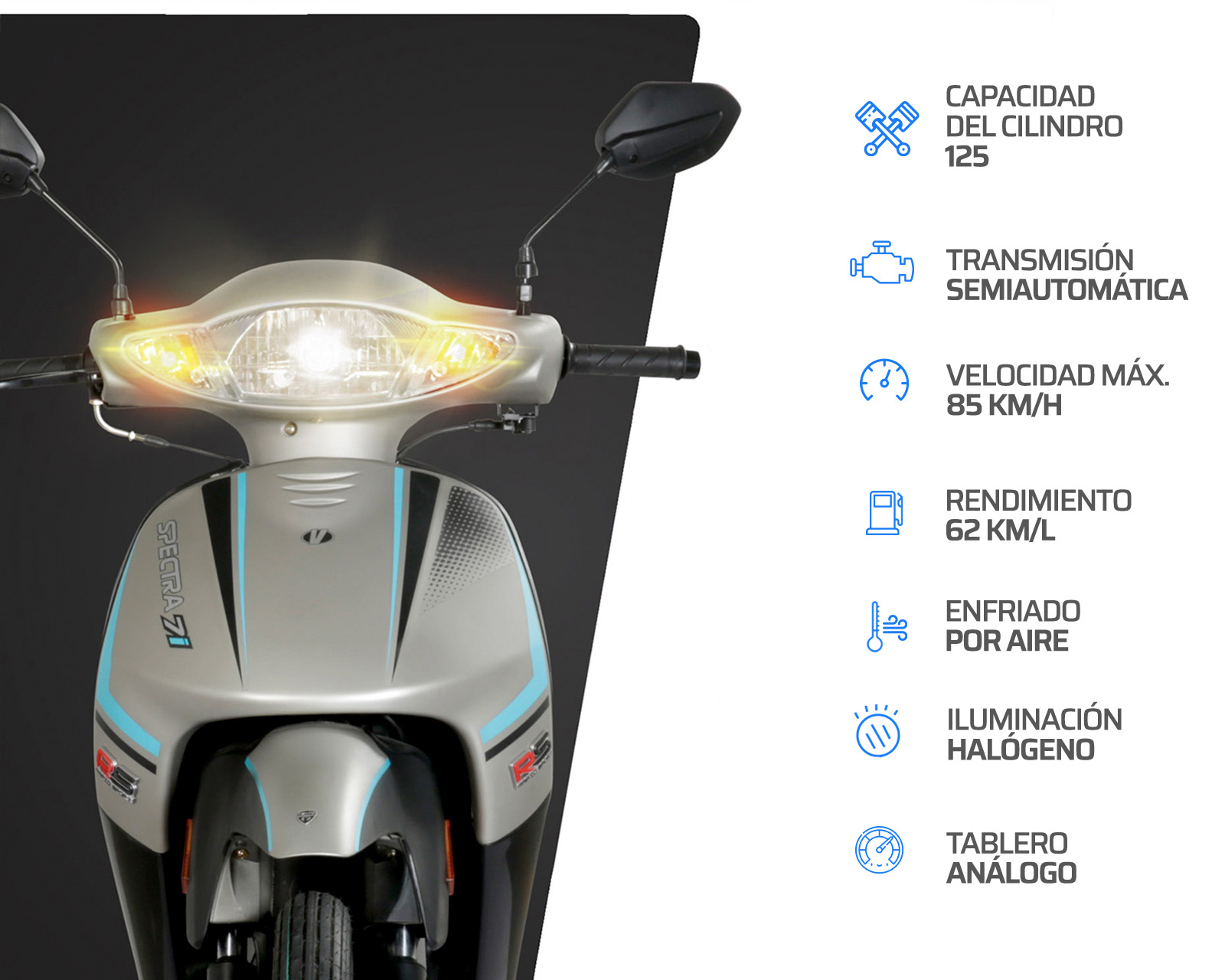 Foto 5 pulgar | Foto 4 | Motocicleta Vento Spectra 7i 125 cc 2025