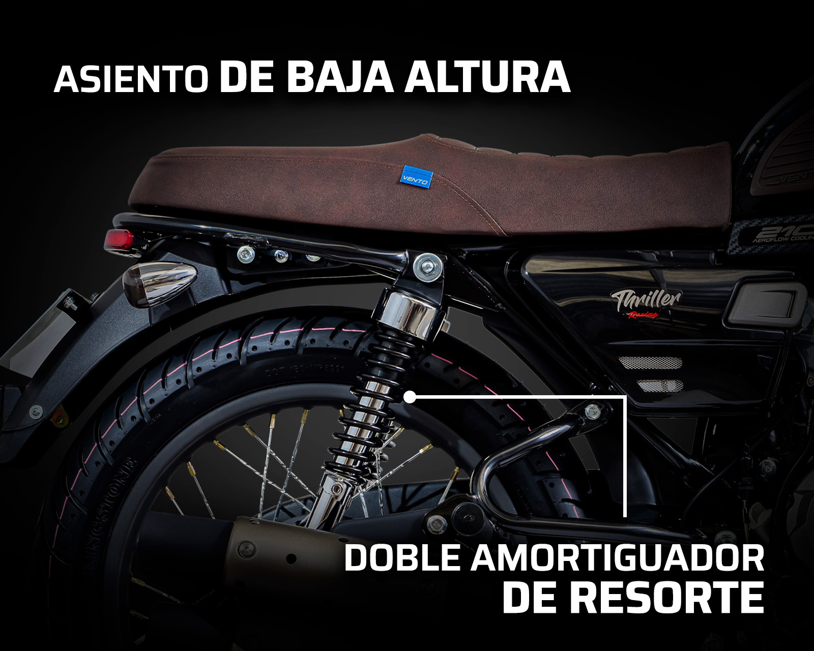 Foto 7 | Foto 7 | Motocicleta Vento Thriller 210 cc 2025