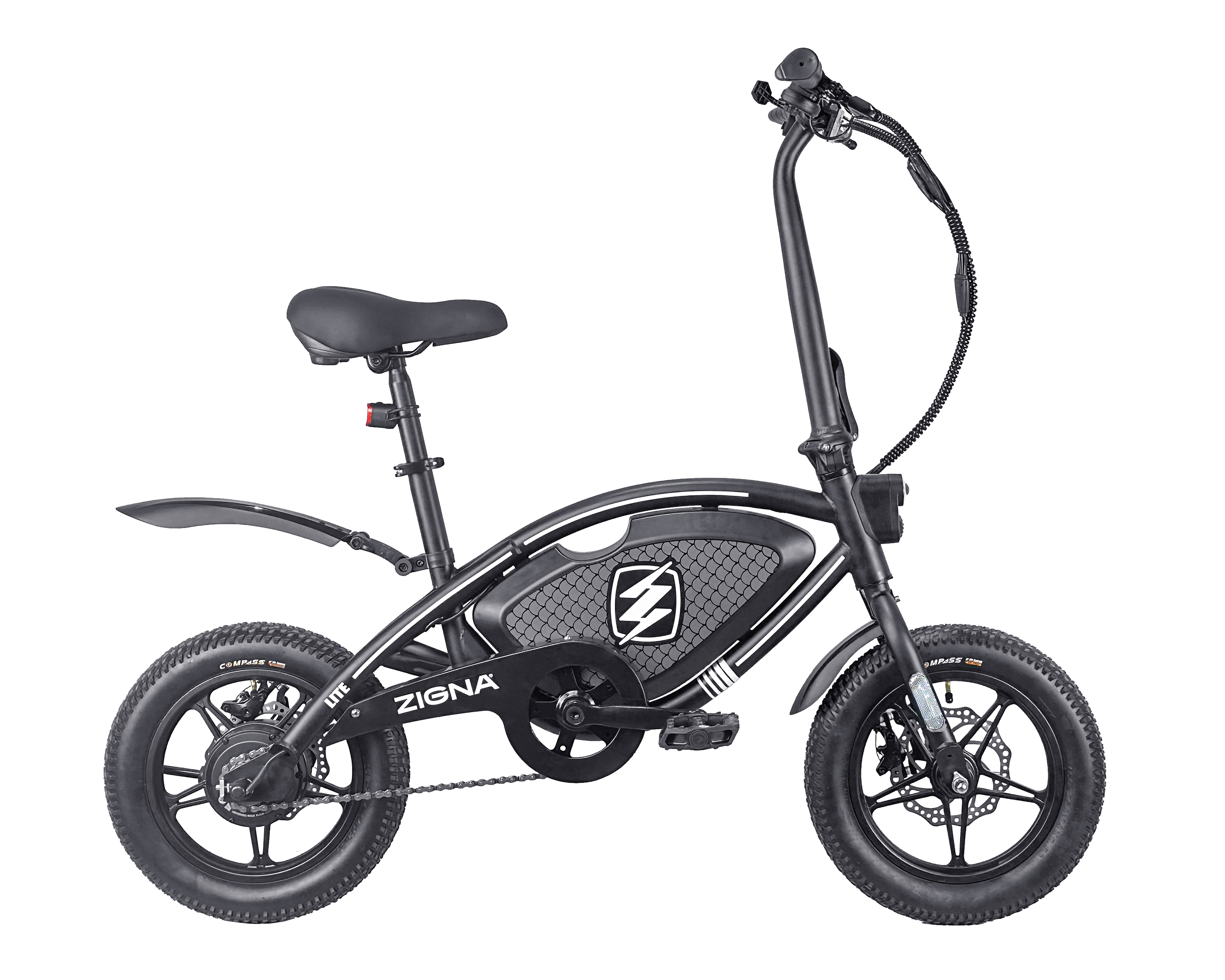 Foto 3 pulgar | Foto 2 | Bicicleta Eléctrica Motor 350 W Zigna Lite 14" Negra