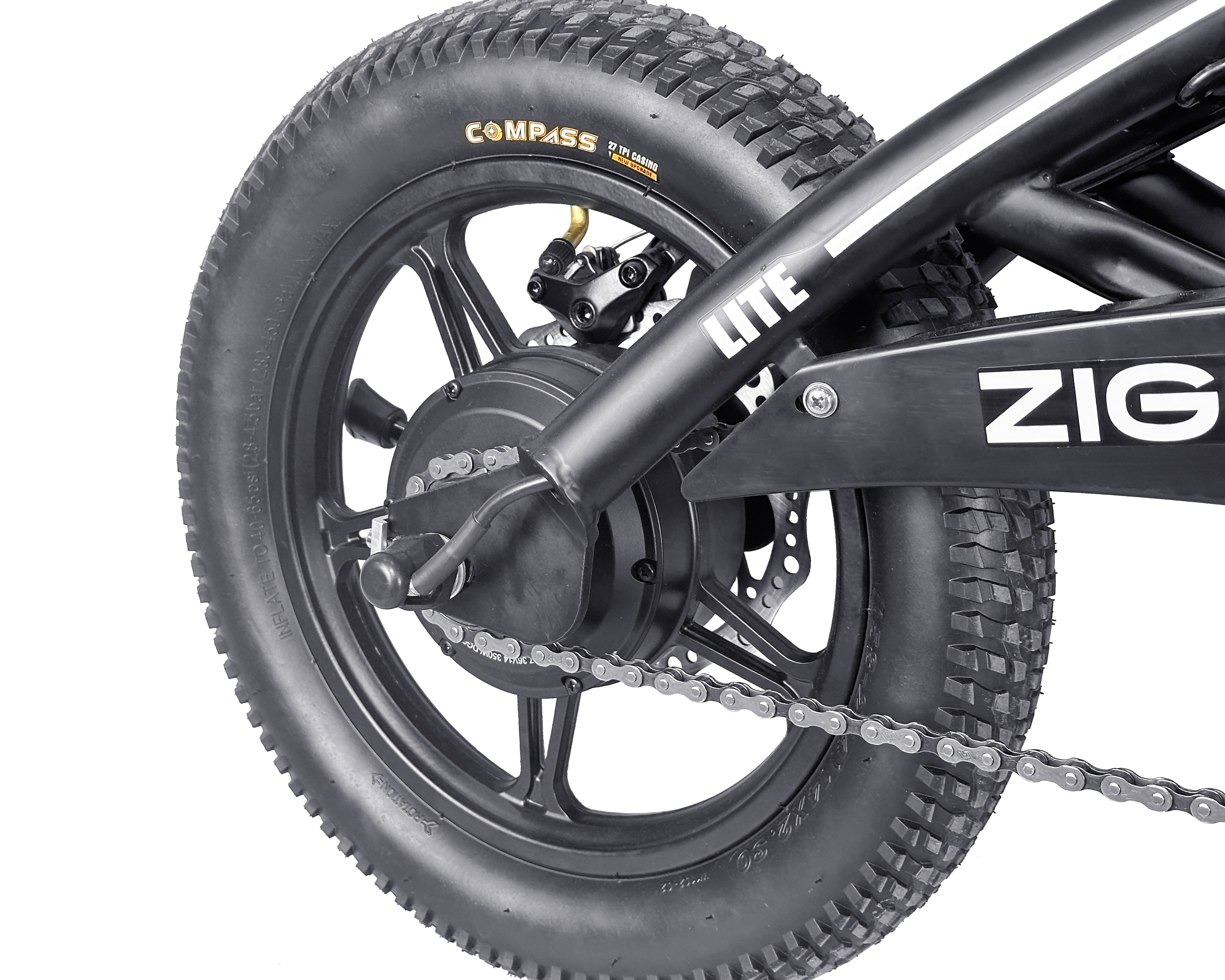 Foto 5 | Foto 5 | Bicicleta Eléctrica Motor 350 W Zigna Lite 14" Negra