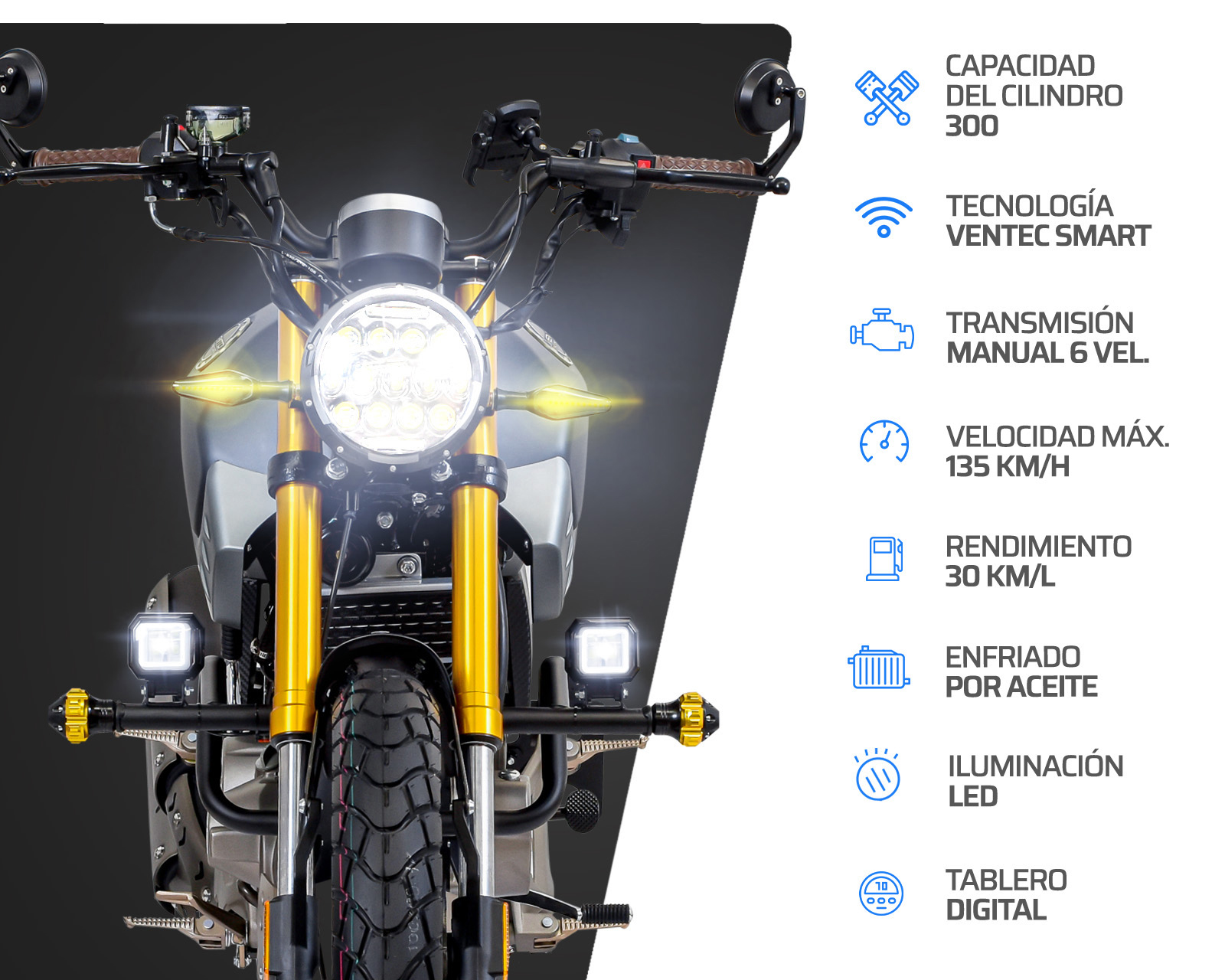 Foto 6 pulgar | Foto 5 | Motocicleta Vento Screamer 300 CC 2025