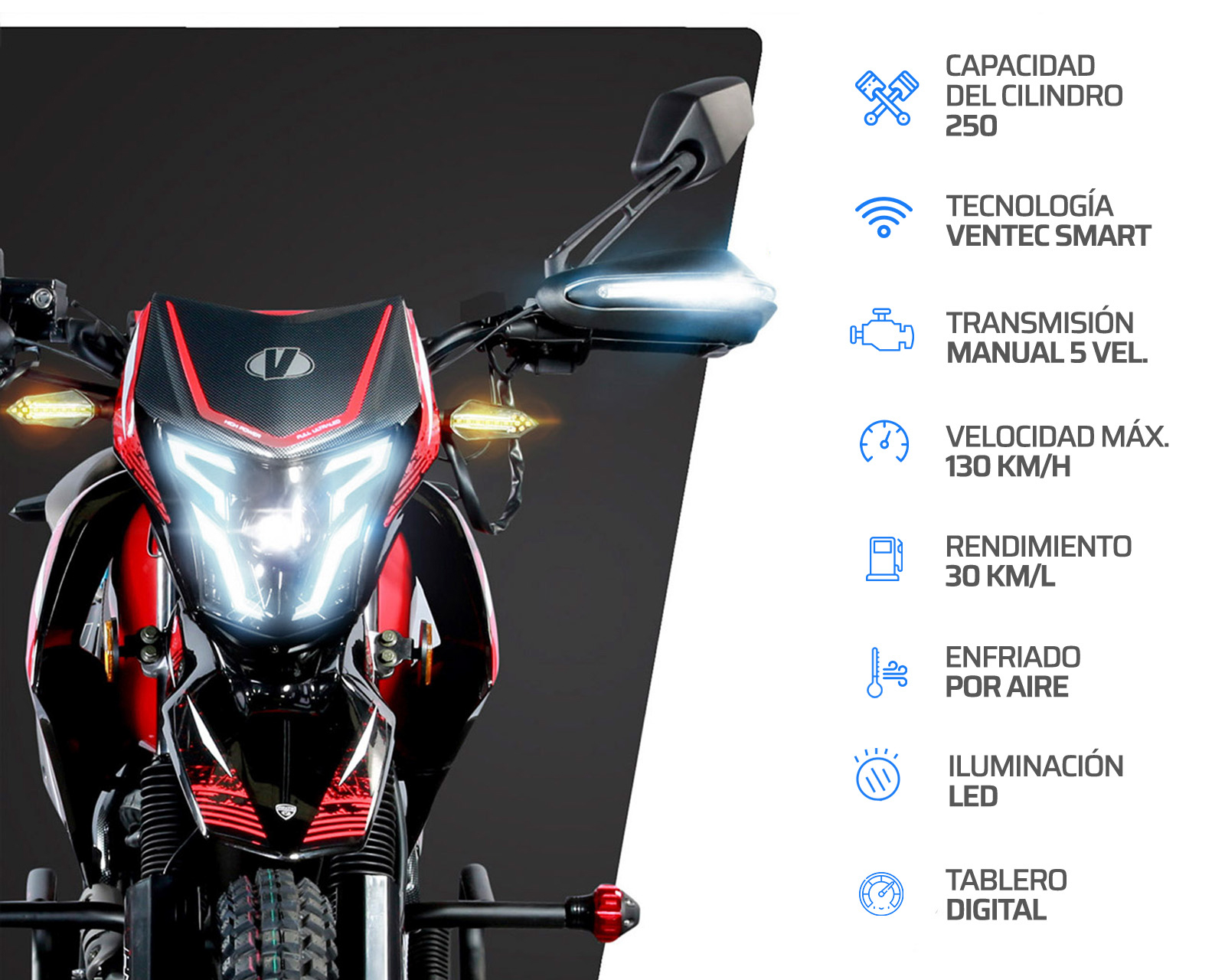 Foto 5 | Foto 5 | Motocicleta Vento Crossmax 250 CC 2025