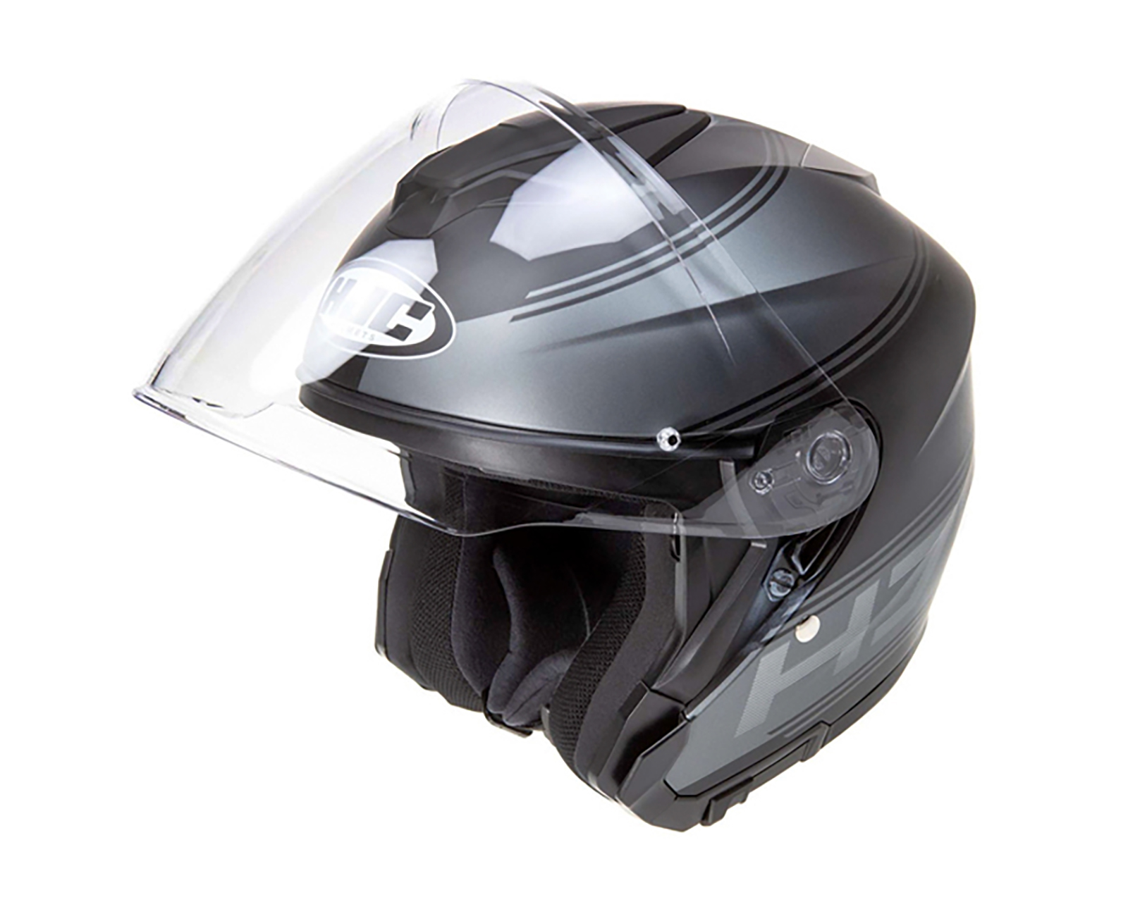 Foto 2 pulgar | Foto 1 | Casco para Motociclista Hjc Mediano Negro