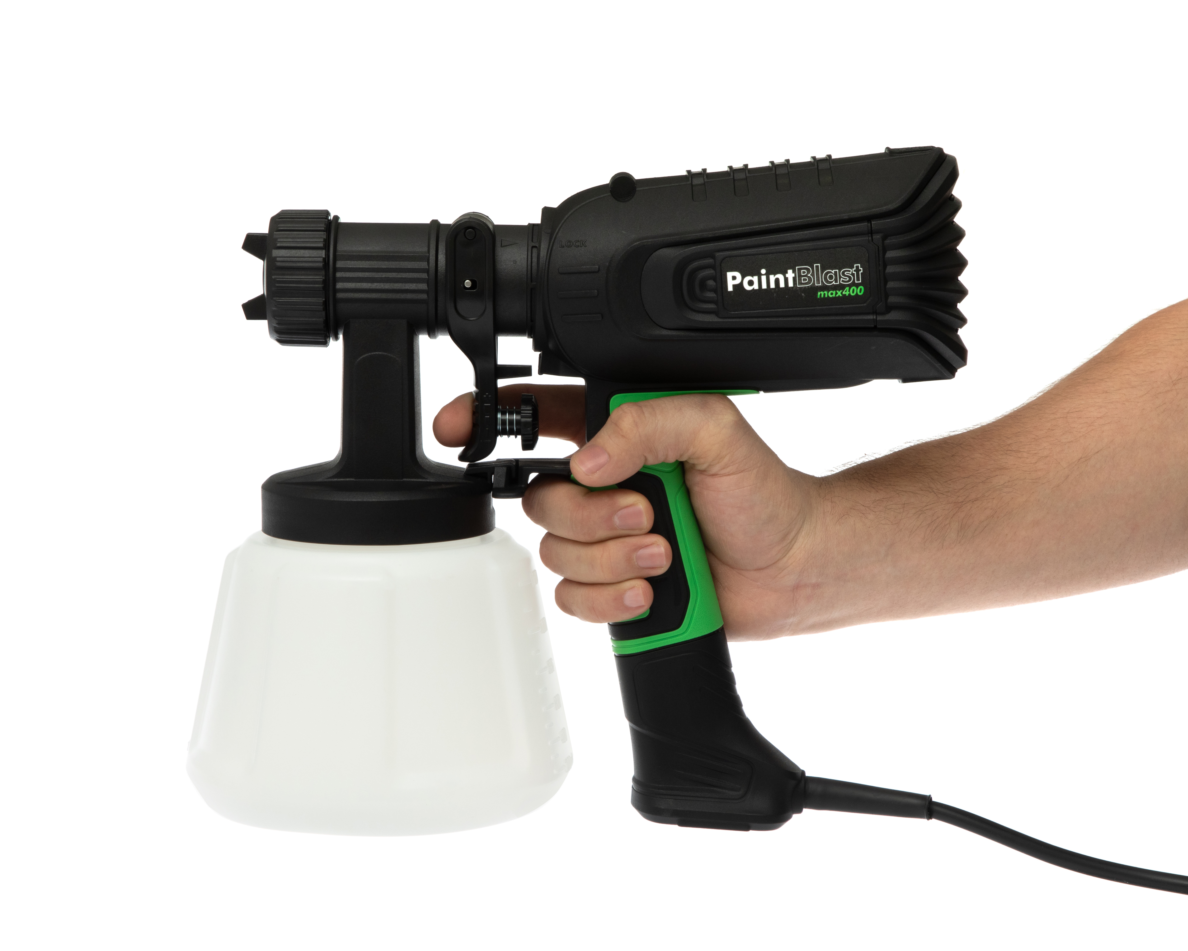 Foto 5 | Foto 5 | Pistola para Pintura Paint Blast MAX SPA8002 400 W 1.2 L y Estuche de Herramientas