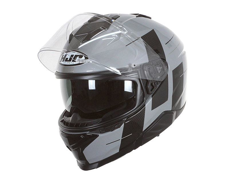 Foto 1 | Foto 1 | Casco para Motociclista Hjc Mediano Gris