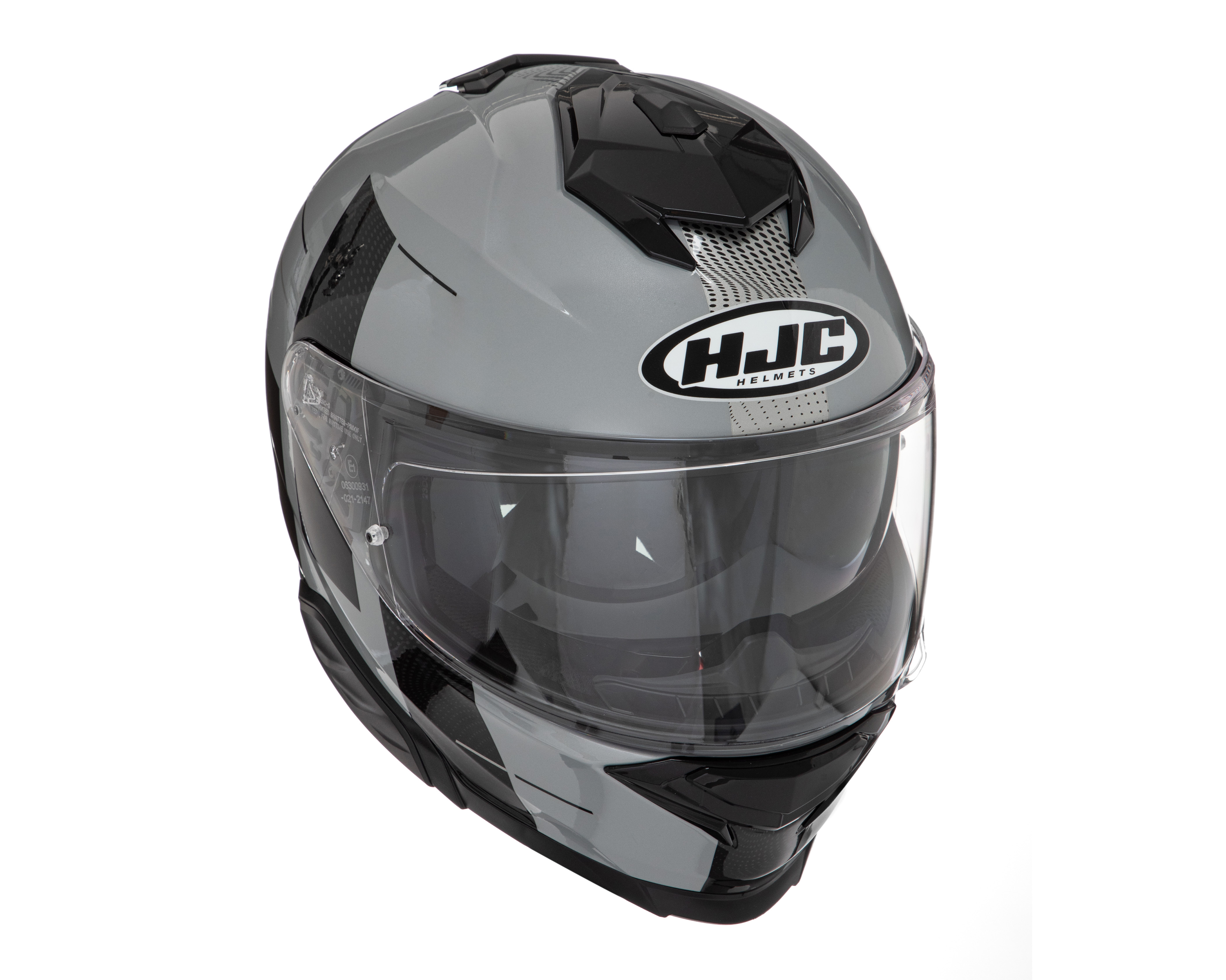Foto 1 | Foto 1 | Casco para Motociclista HJC Grande Gris