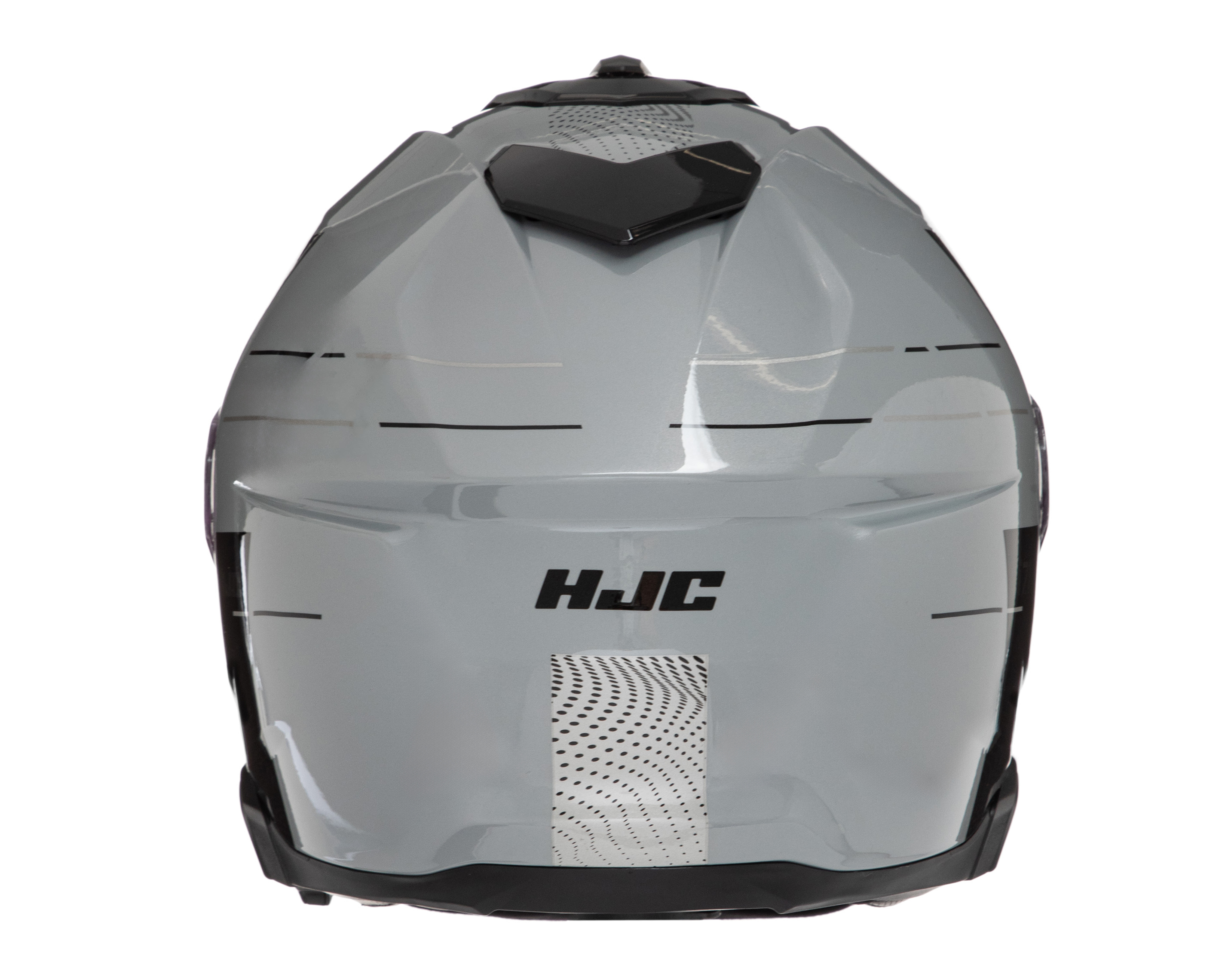 Foto 5 pulgar | Foto 4 | Casco para Motociclista HJC Grande Gris