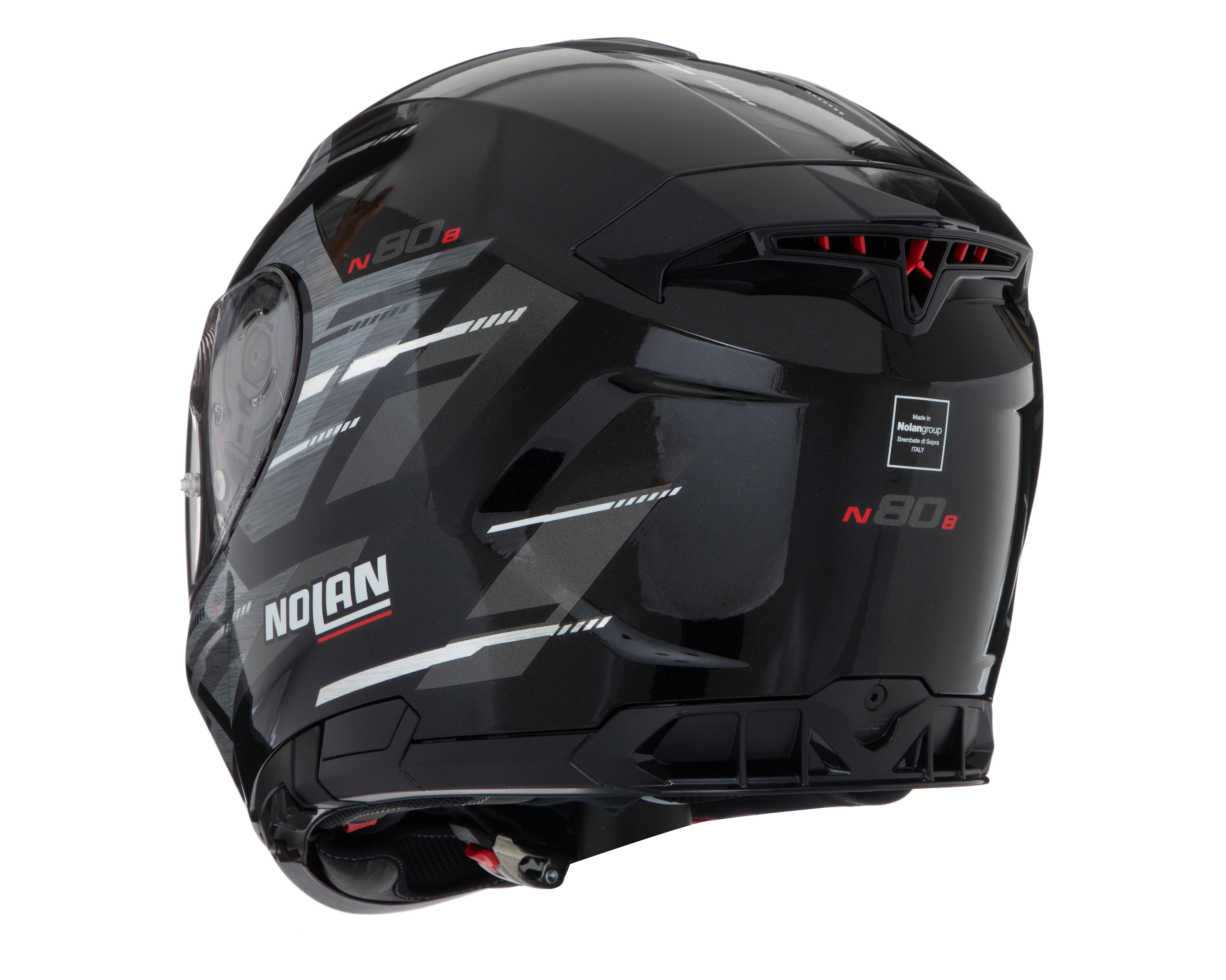 Foto 3 | Foto 3 | Casco para Motociclista Nolan XL Gris