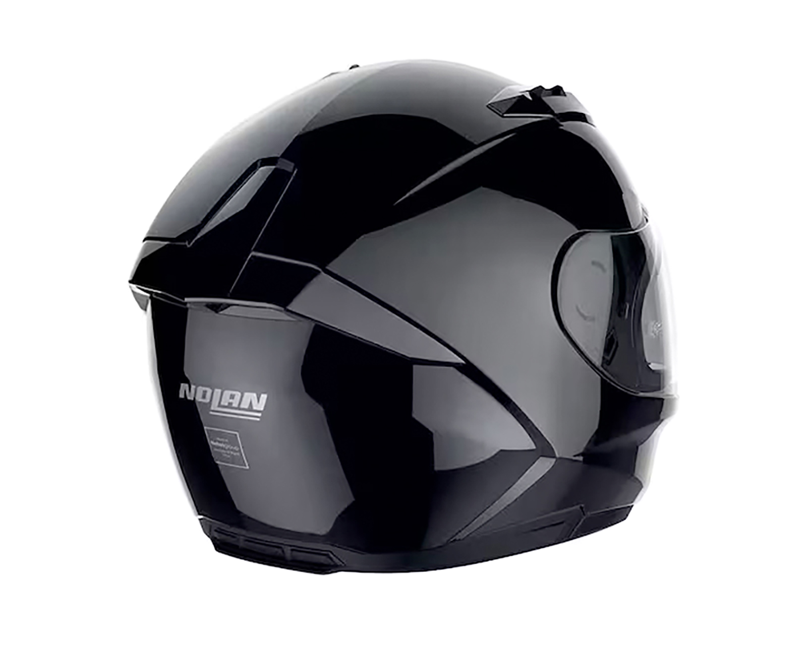 Foto 5 pulgar | Foto 4 | Casco para Motociclista Nolan Mediano Negro