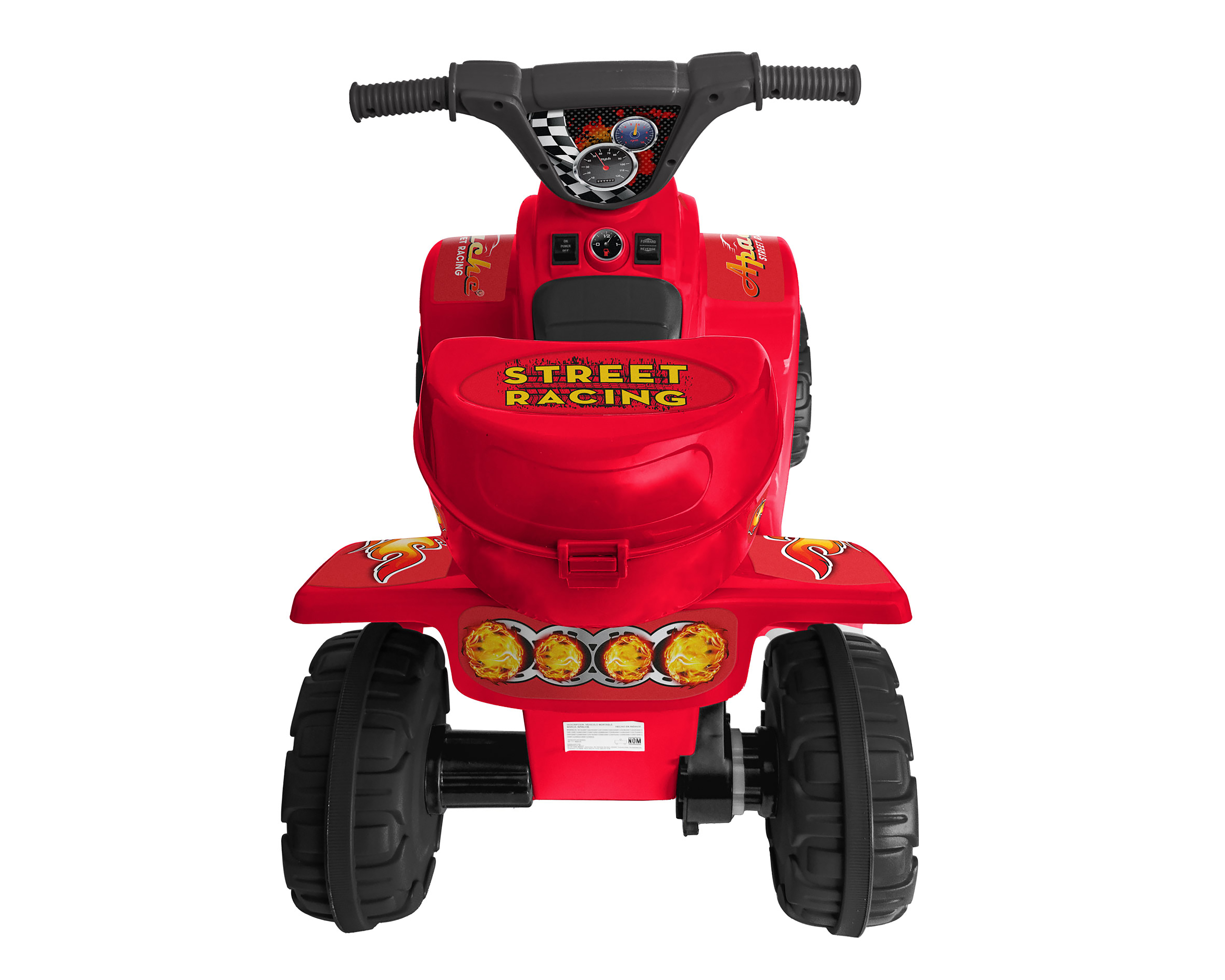 Foto 4 | Foto 4 | Montable Eléctrico Apache Racing Rojo