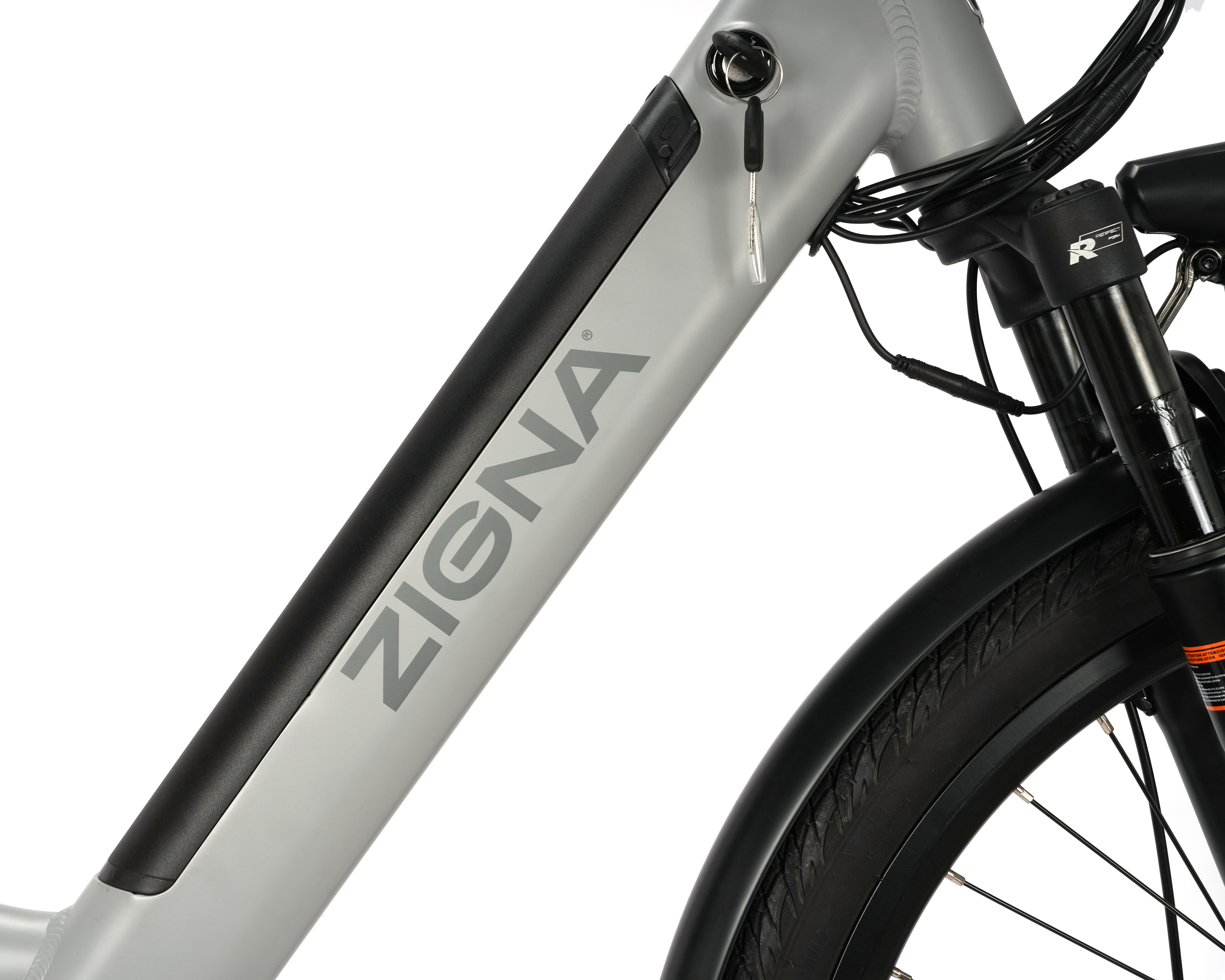 Foto 2 | Foto 10 | Bicicleta Eléctrica Motor 350 W Zigma Gamma 350 Rodada 27.5" Gris