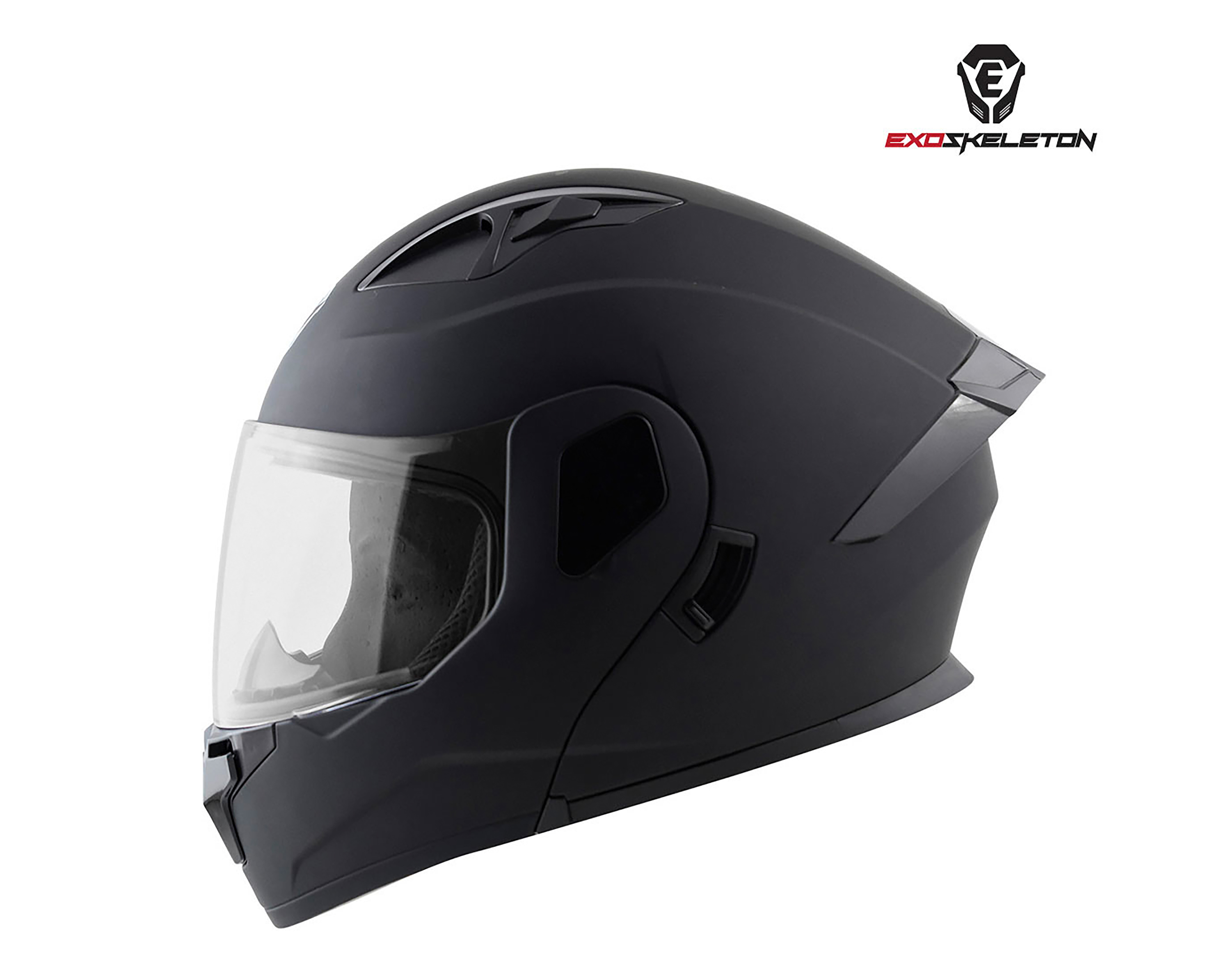 Foto 3 pulgar | Foto 2 | Casco para Motociclista Exoskeleton Extragrande Negro con Certificación DOT