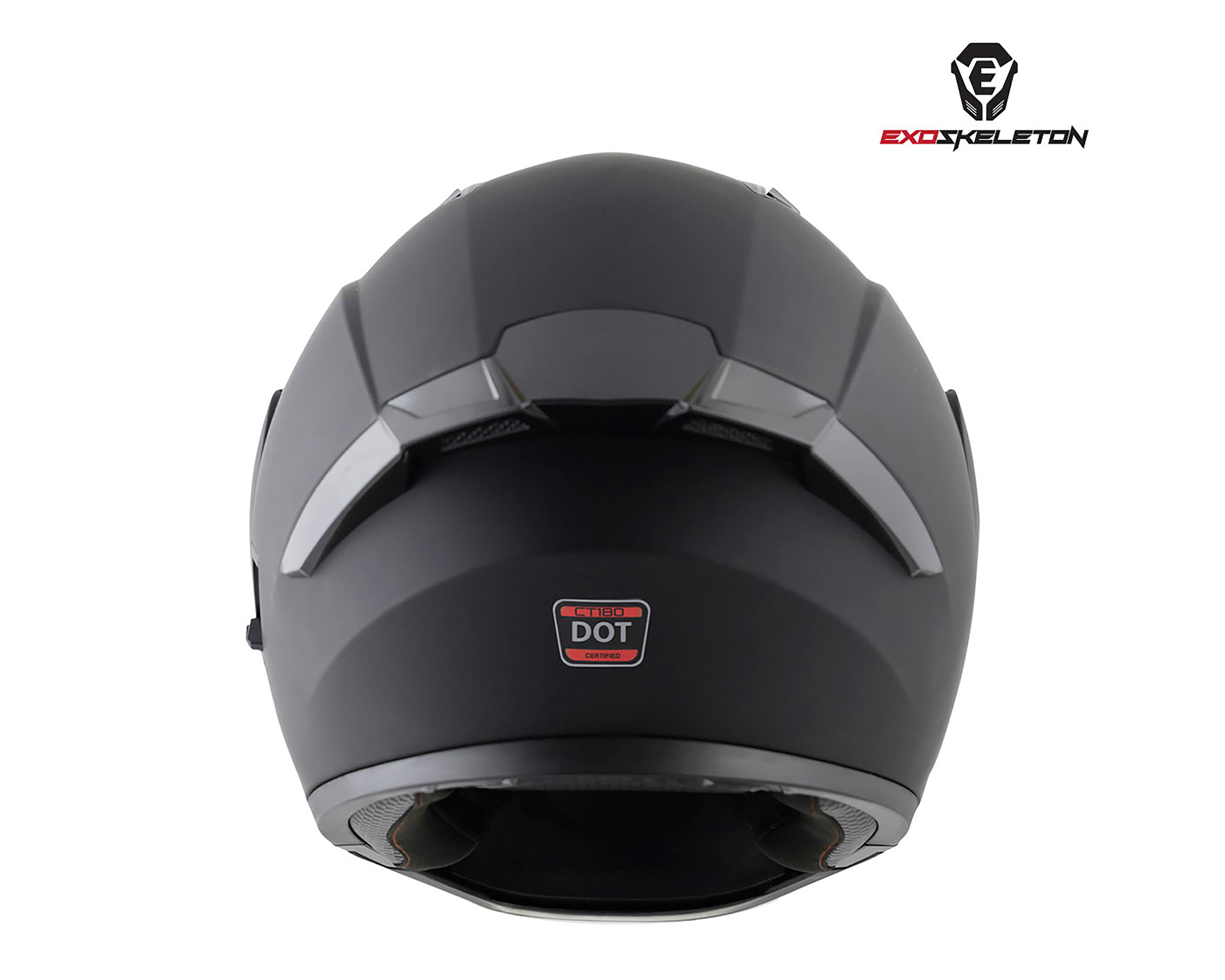 Foto 4 pulgar | Foto 3 | Casco para Motociclista Exoskeleton Extragrande Negro con Certificación DOT