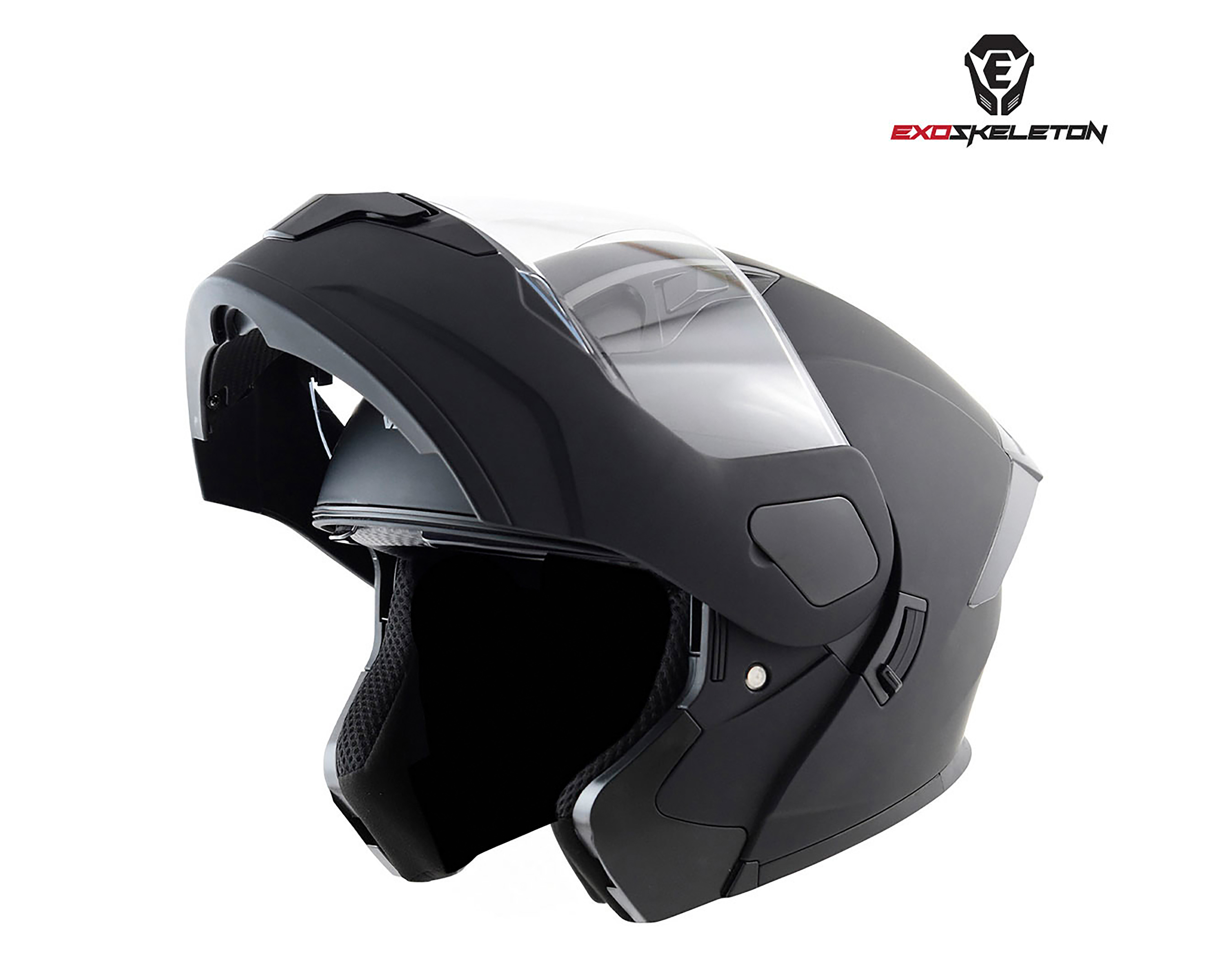 Foto 5 pulgar | Foto 4 | Casco para Motociclista Exoskeleton Extragrande Negro con Certificación DOT