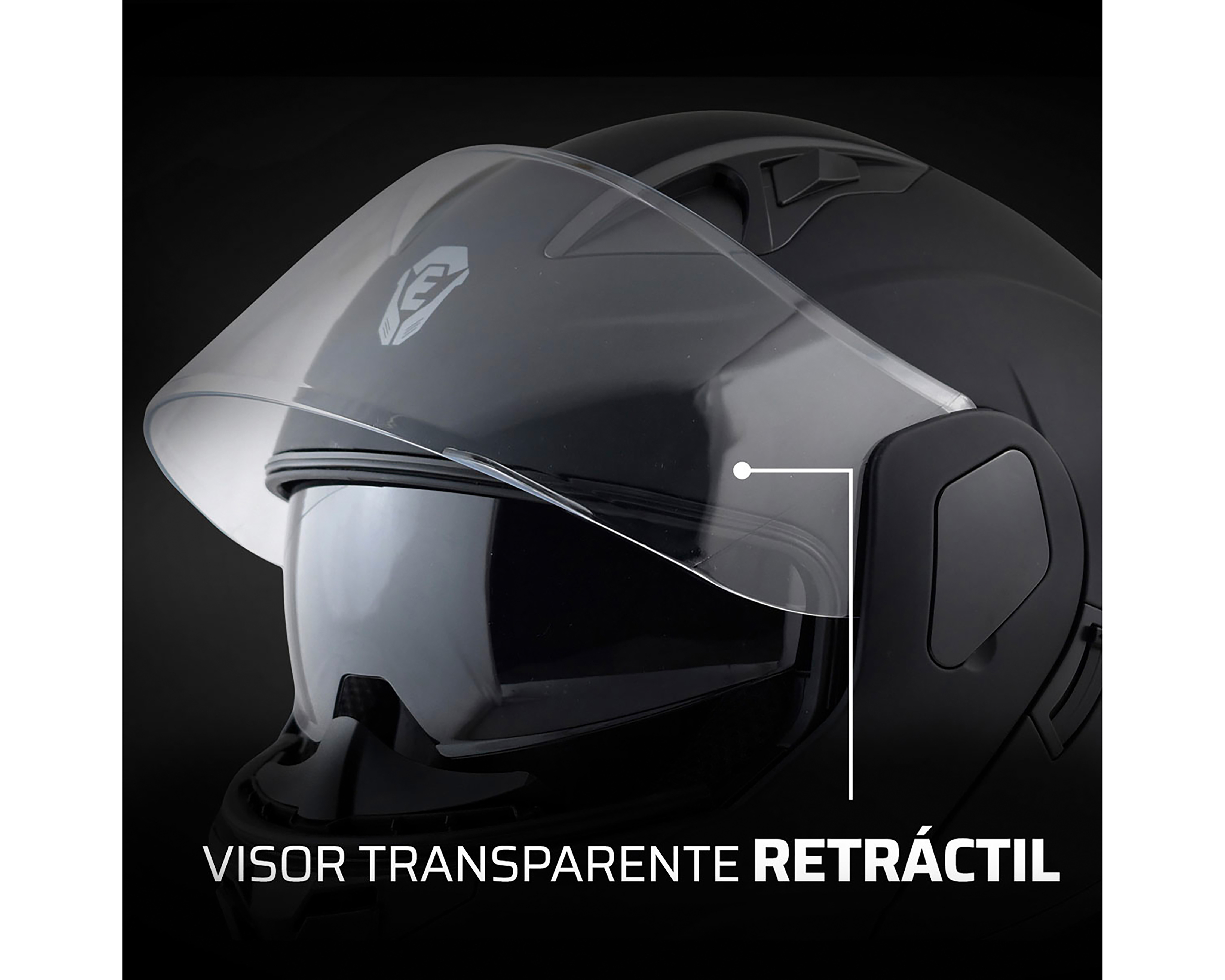 Foto 8 pulgar | Foto 7 | Casco para Motociclista Exoskeleton Extragrande Negro con Certificación DOT